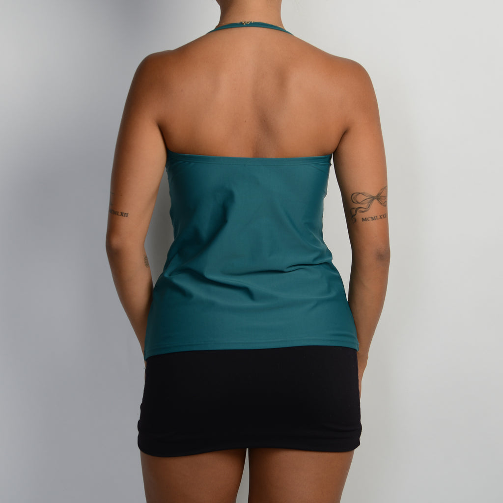 DARK TEAL TANKINI TOP