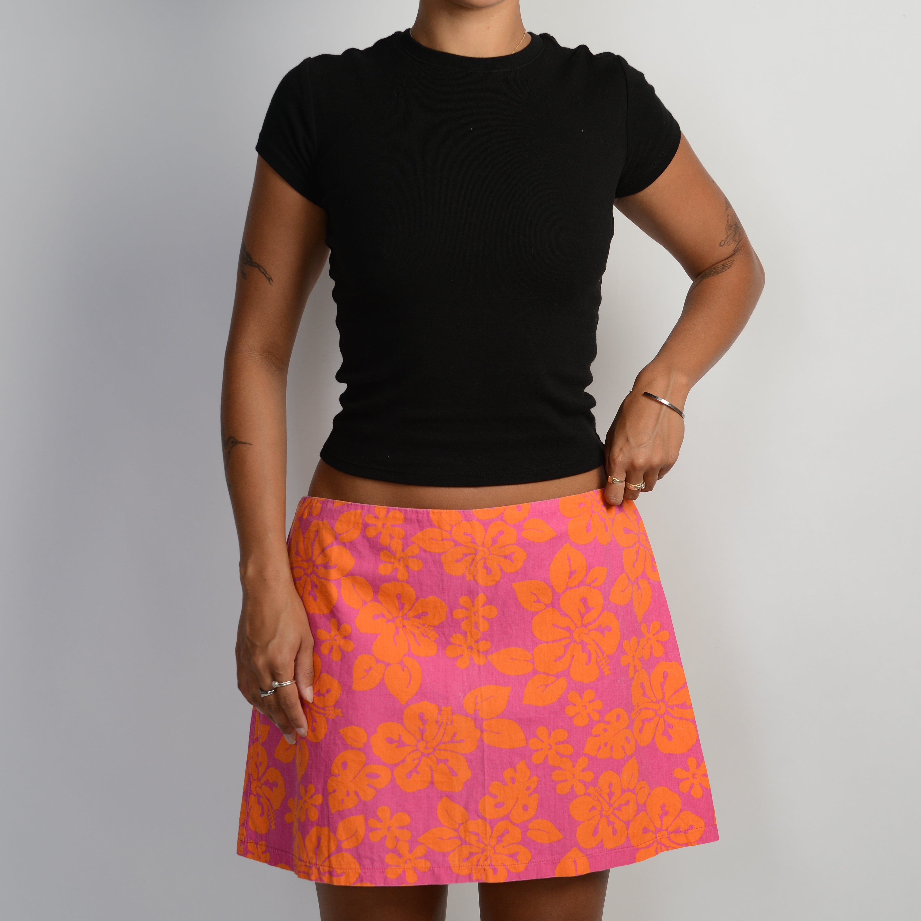 HIBISCUS MINI SKIRT