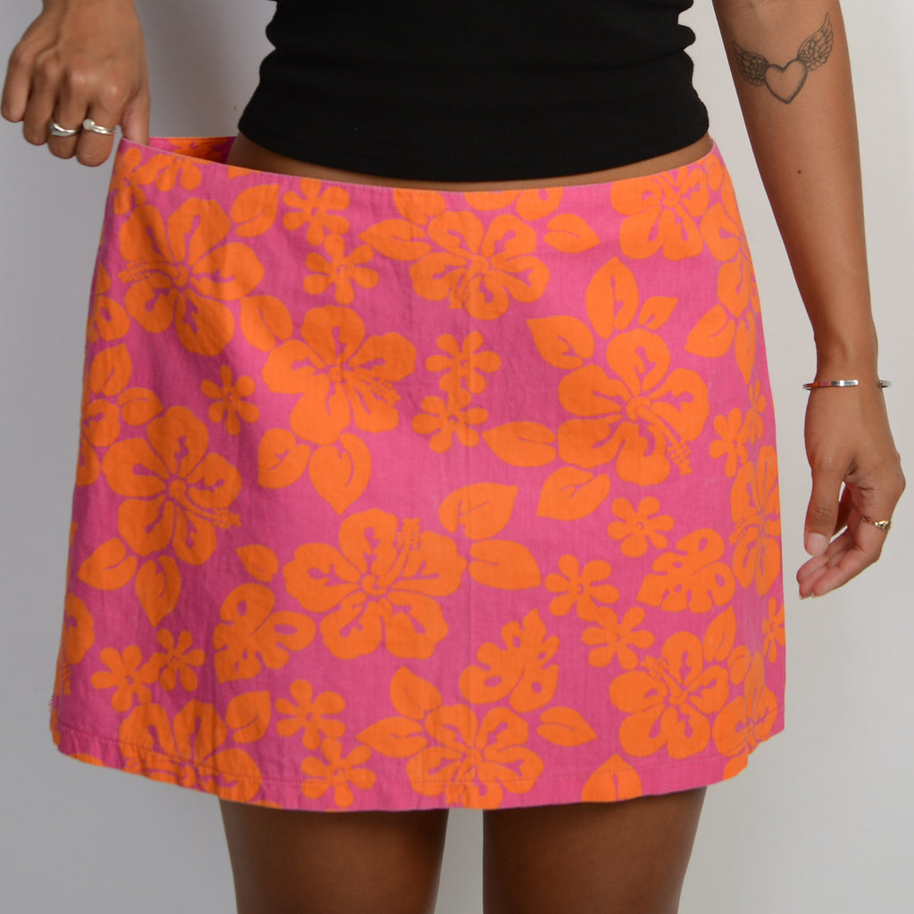 HIBISCUS MINI SKIRT