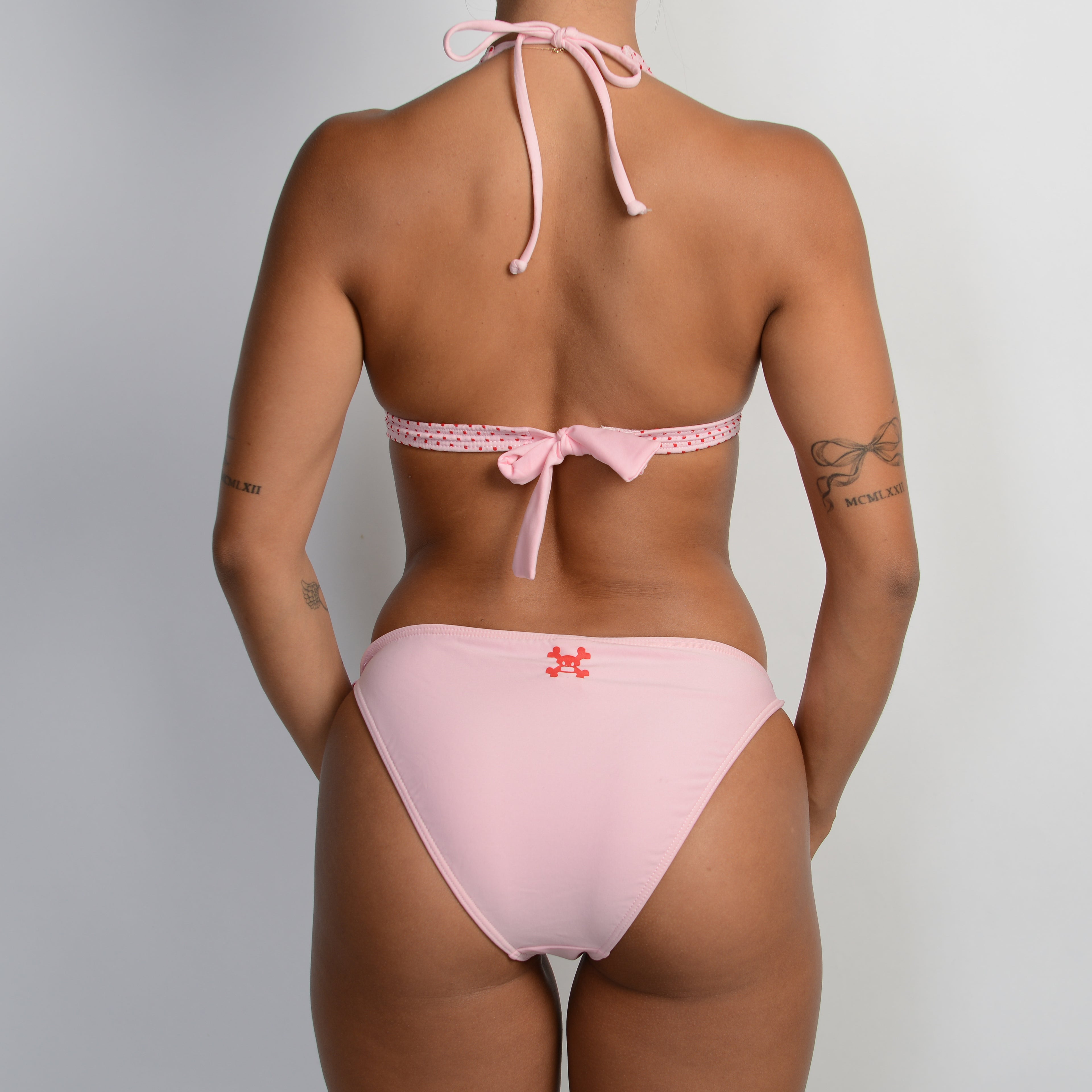 PINK POLKA DOT BIKINI SET