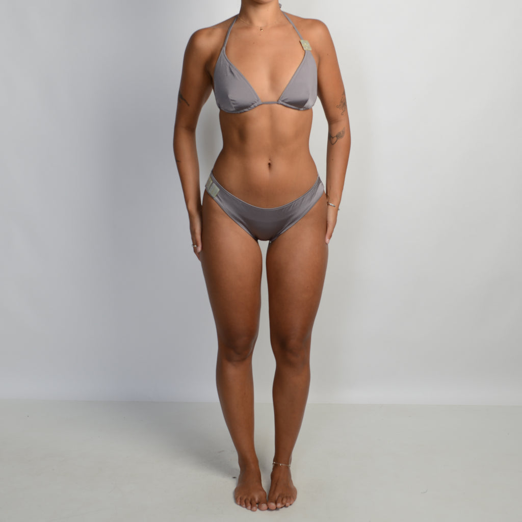 GREY MAUVE BIKINI SET