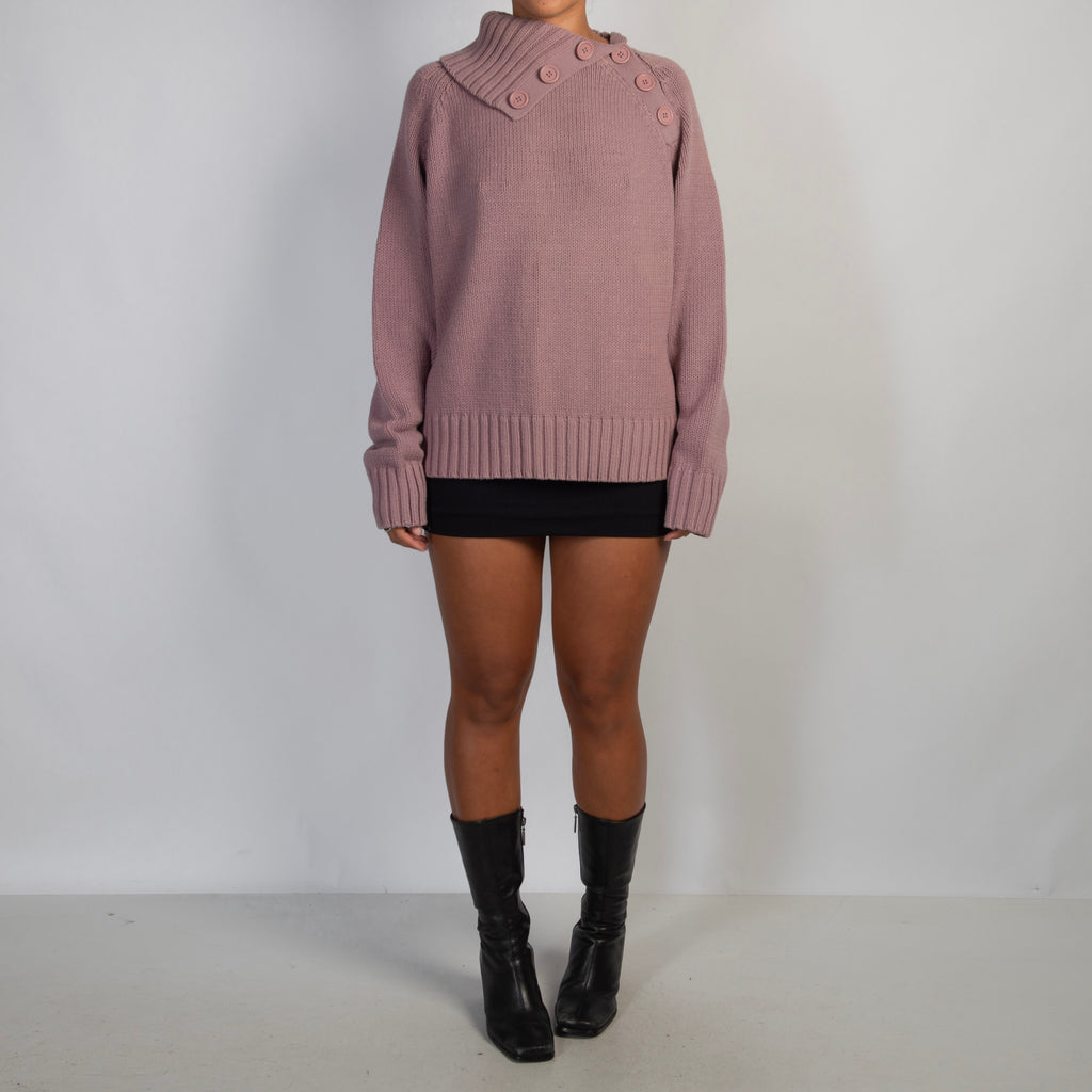 MAUVE KNIT SWEATER