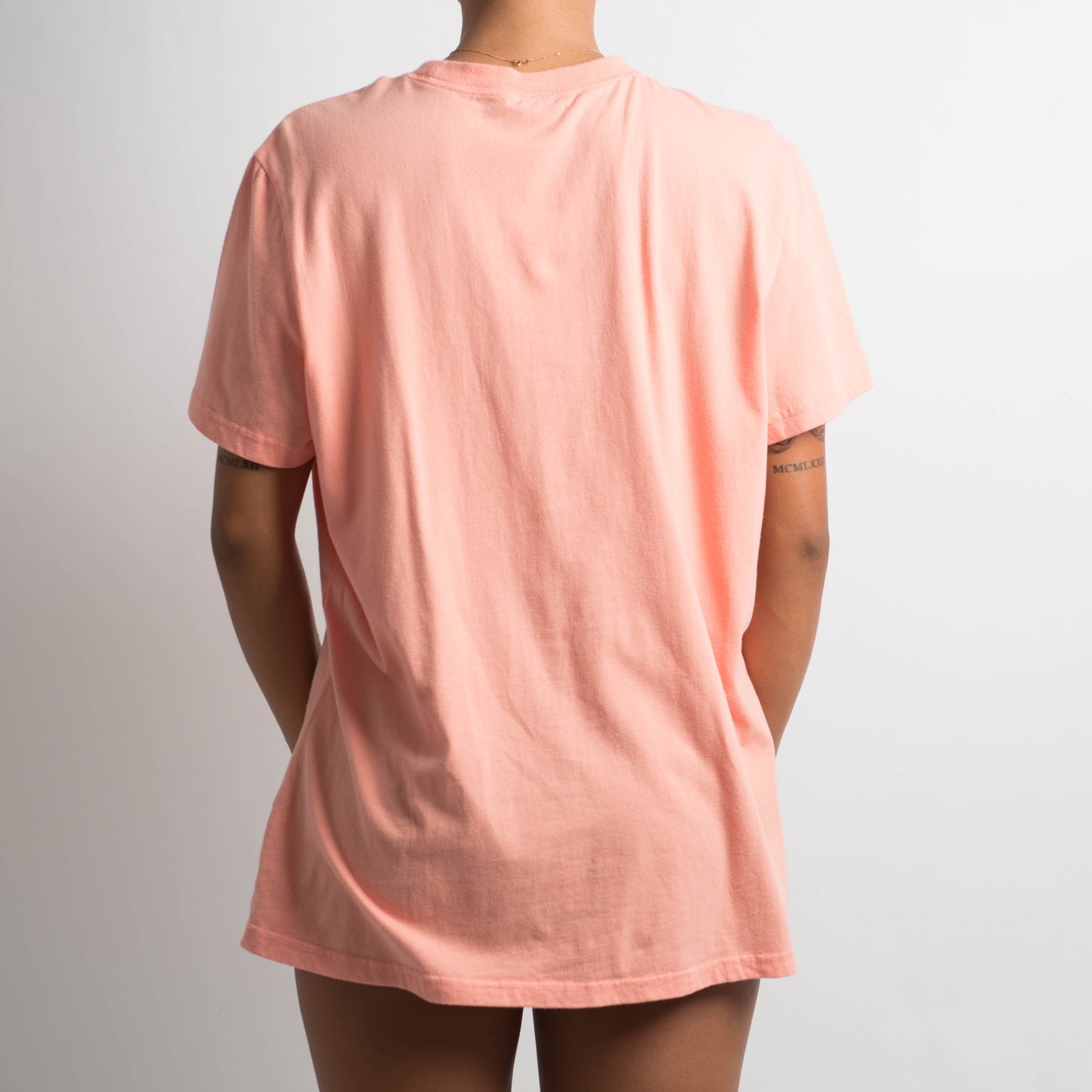 PEACH COTTON TSHIRT