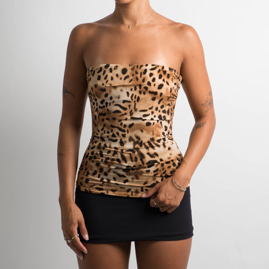 ANIMAL PRINT BOOB TUBE