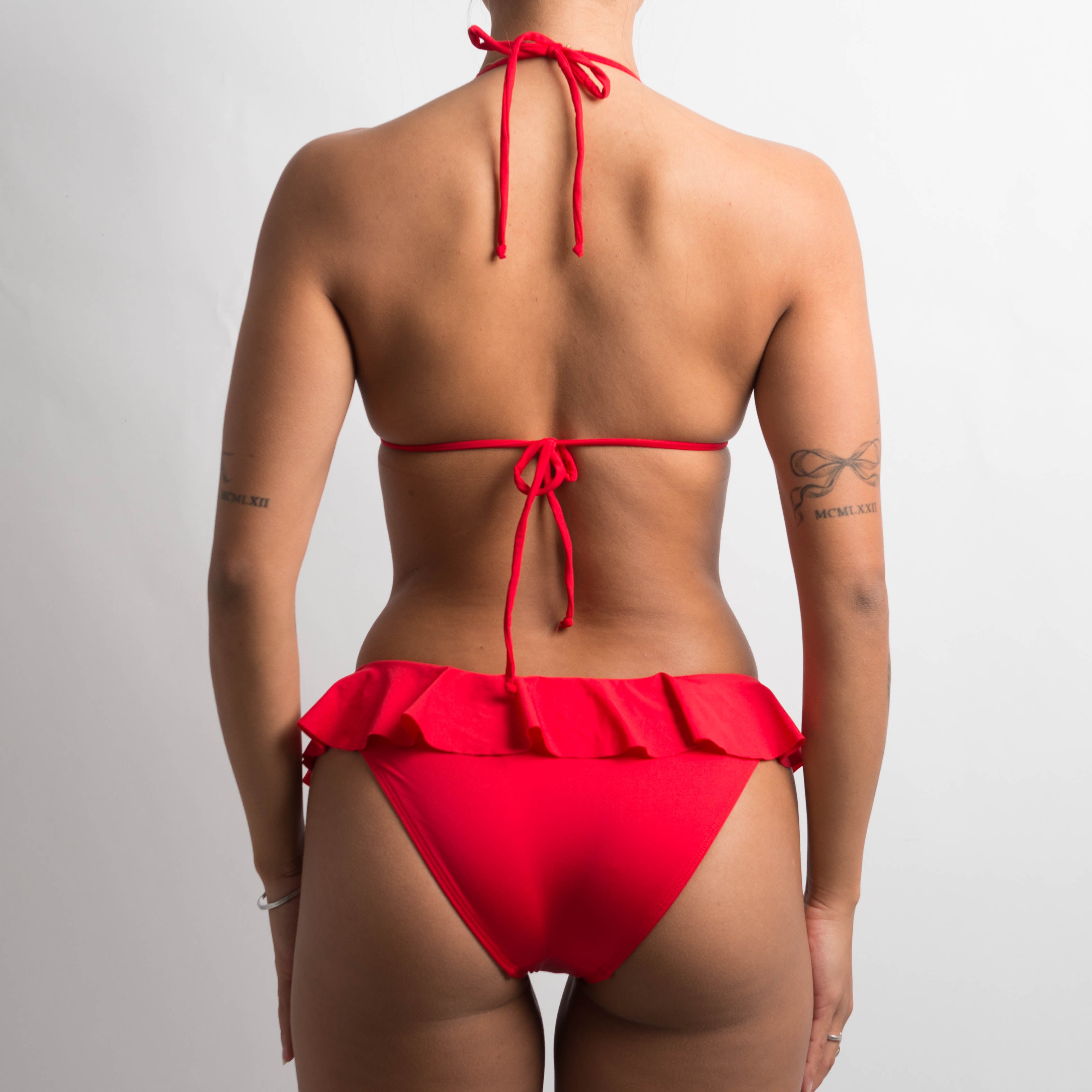 CHILLI RUFFLE BIKINI BOTTOM