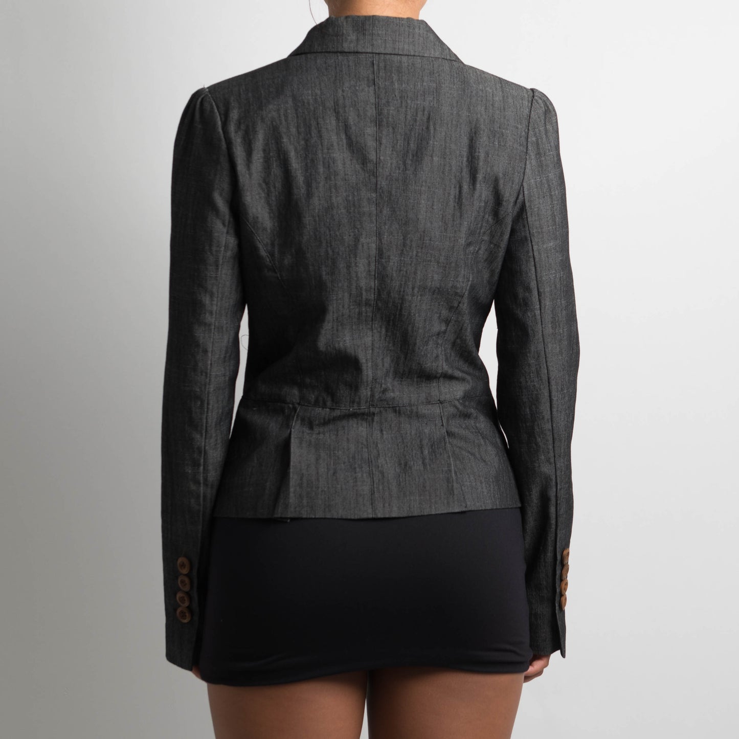 MARLE GREY FITTED BLAZER