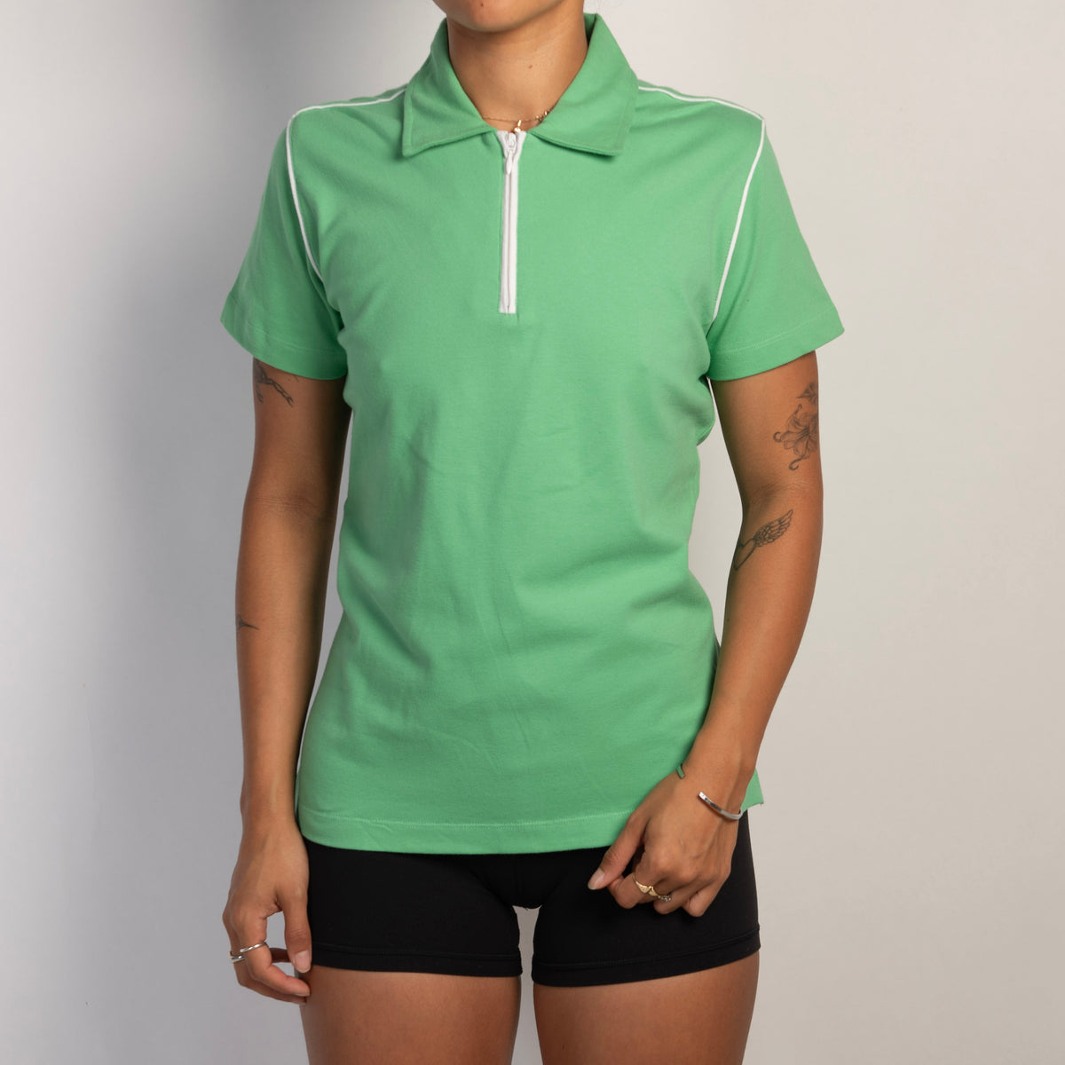 GREEN POLO SHIRT