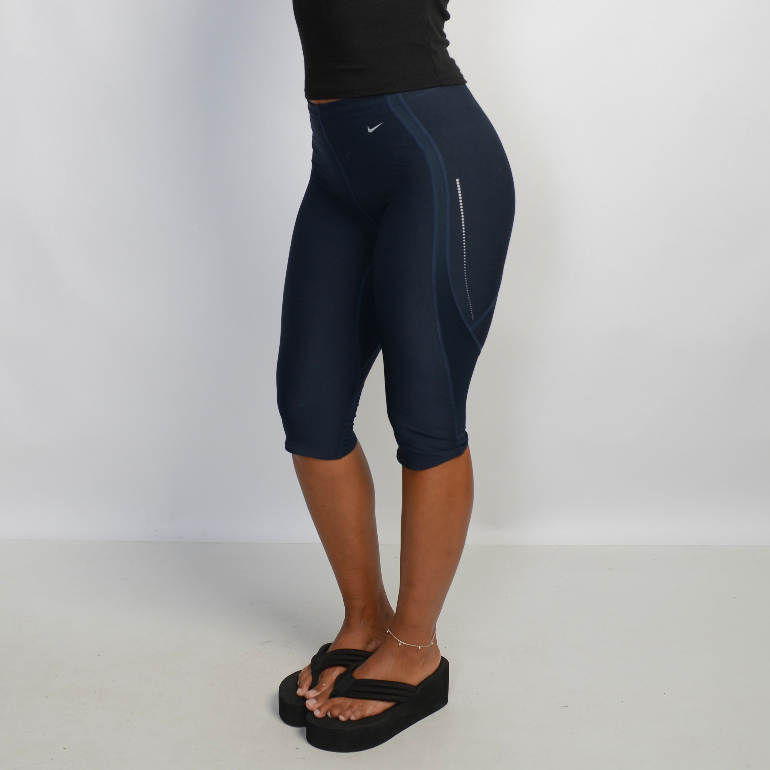 NAVY KNEE LENGTH TIGHTS