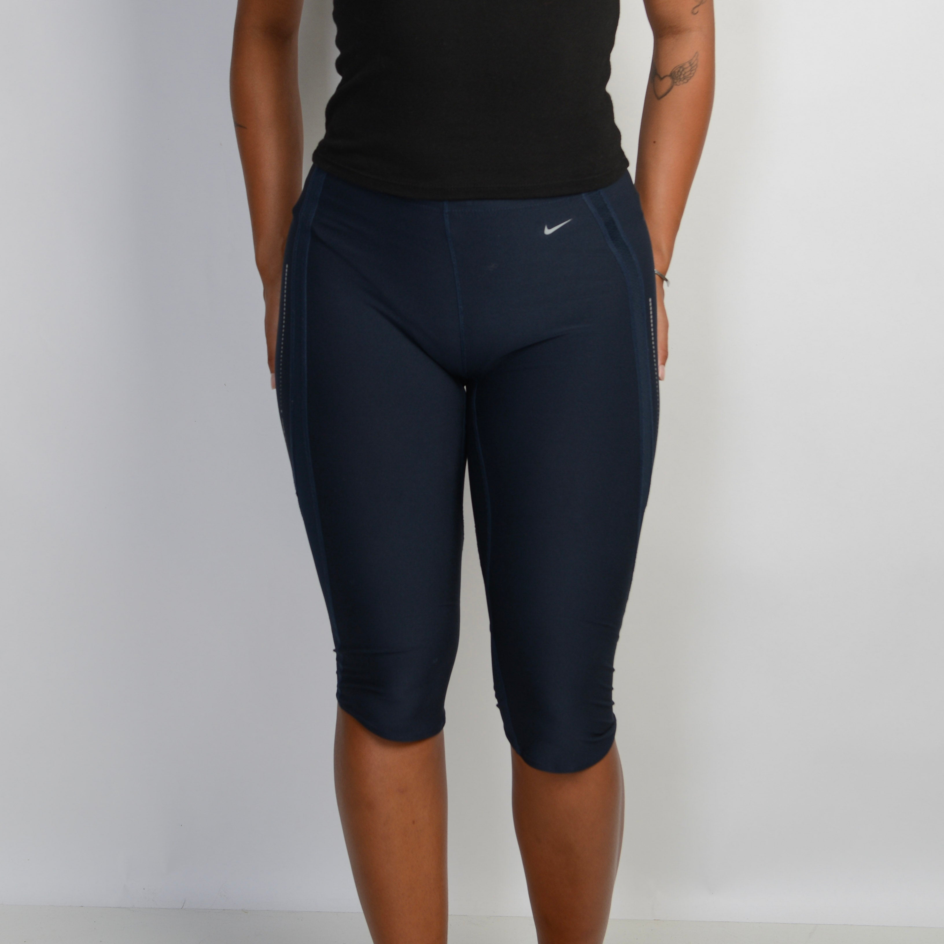 NAVY KNEE LENGTH TIGHTS