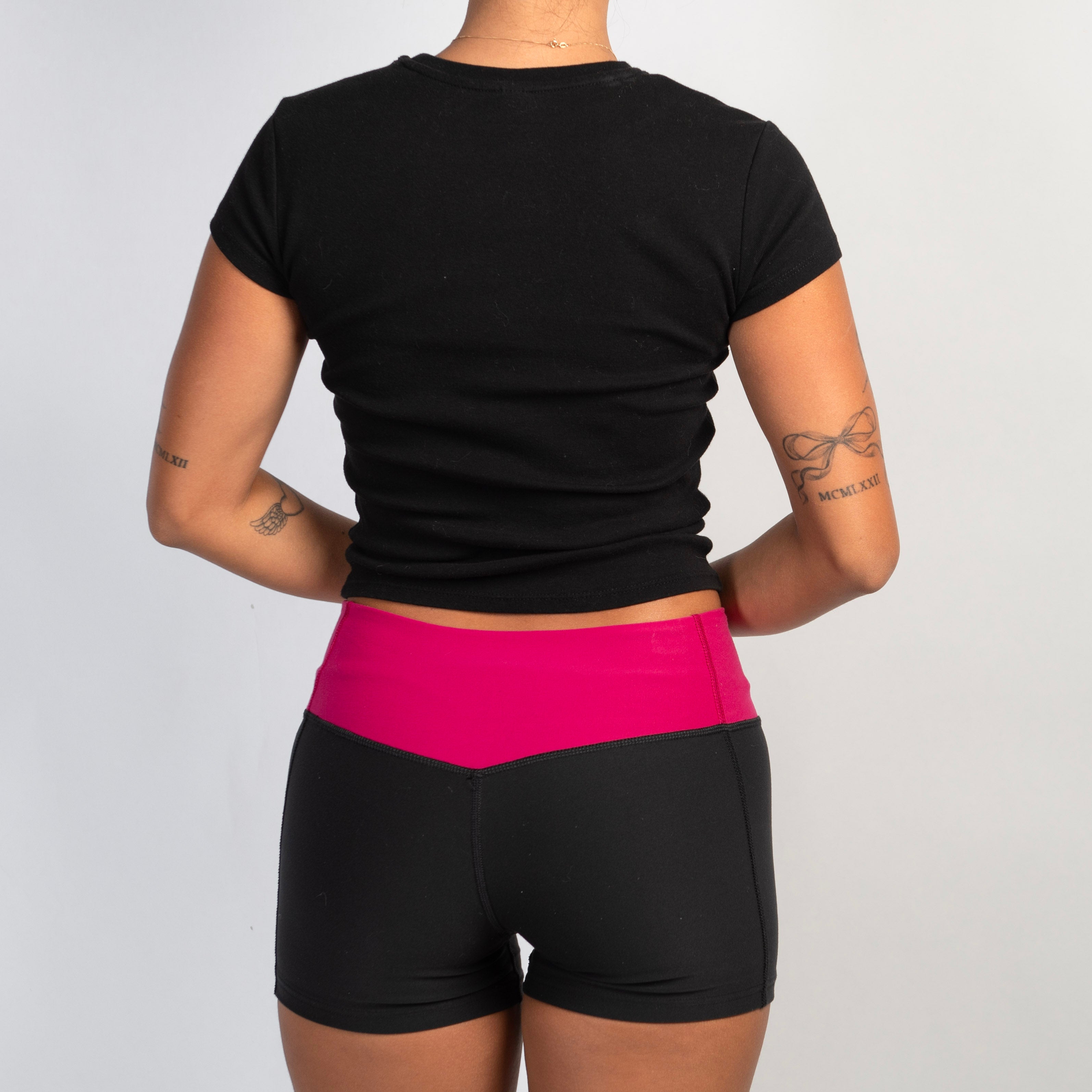 RASPBERRY BIKE SHORTS