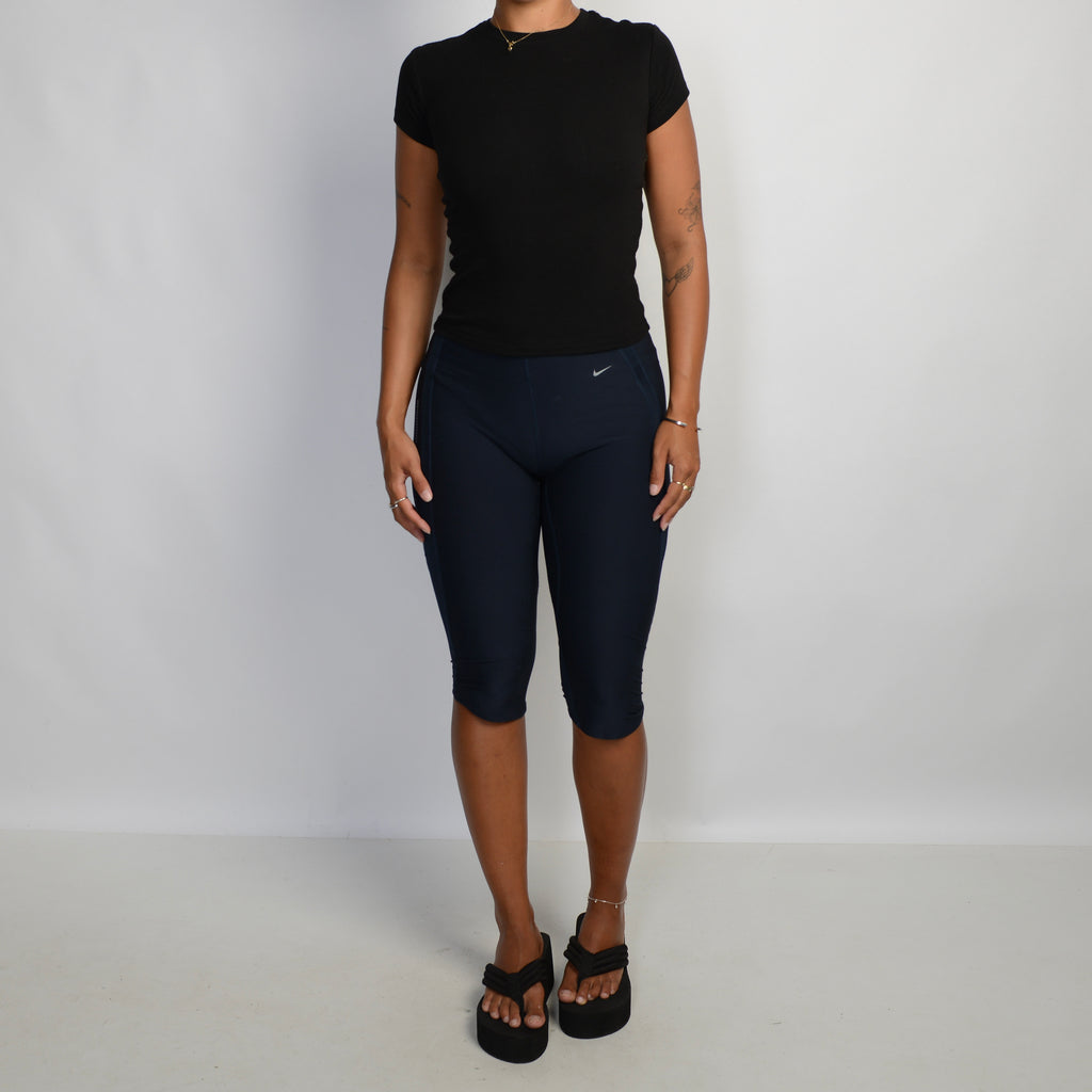 NAVY KNEE LENGTH TIGHTS