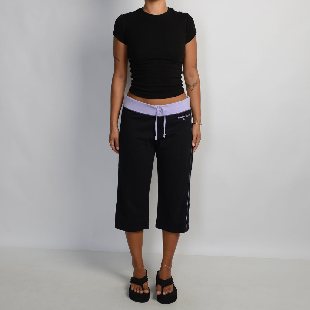 PURPLE CONTRAST LOUNGE PANTS