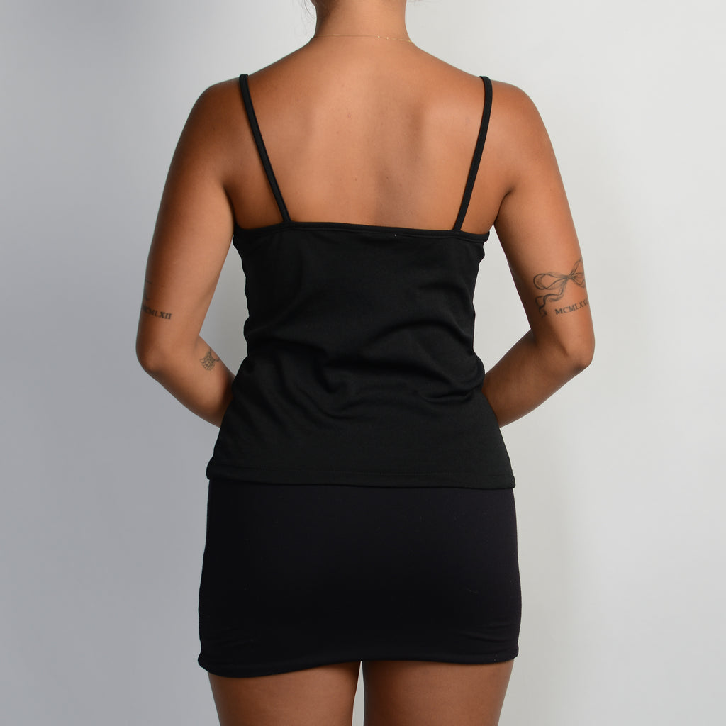 BLACK STRETCH CAMISOLE