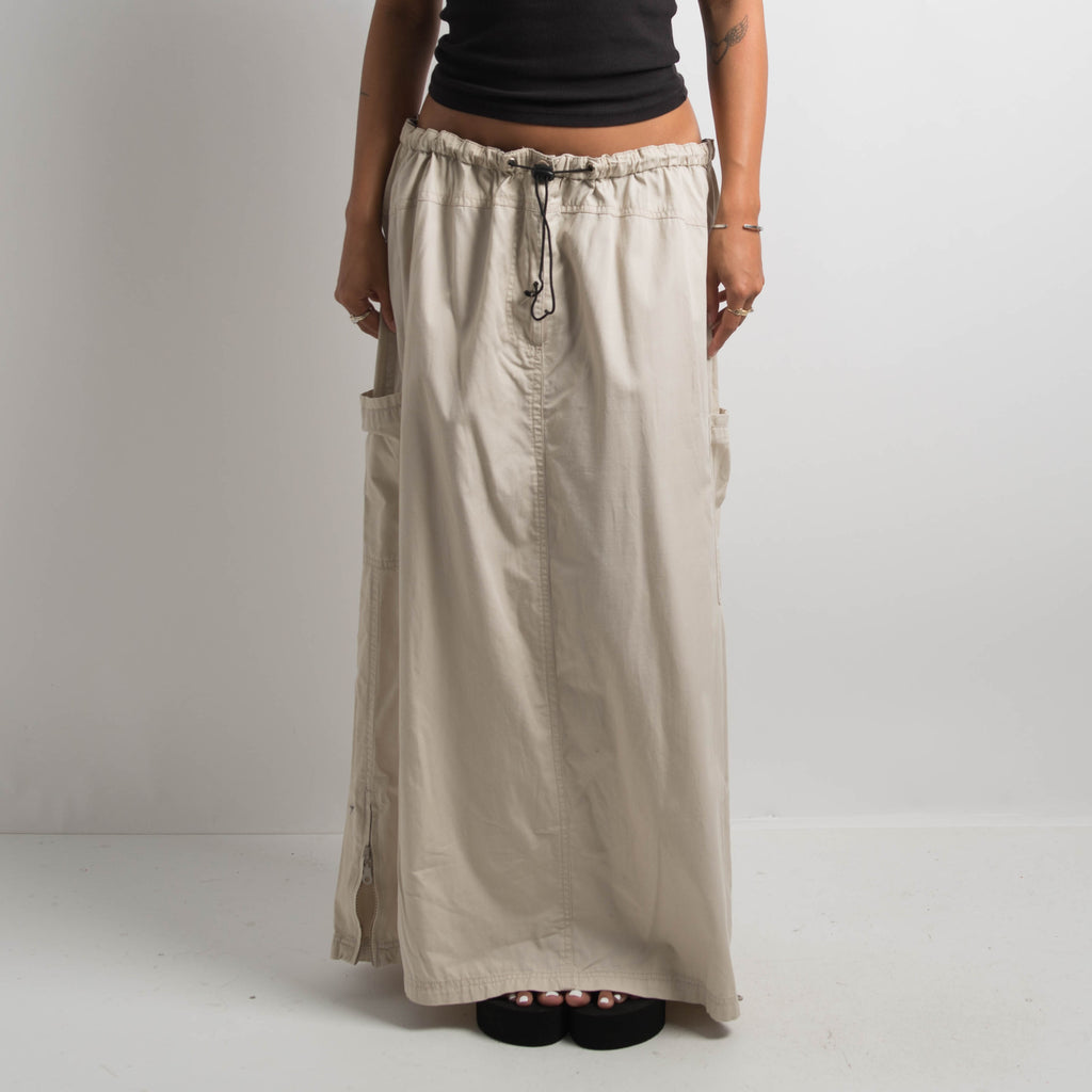 BEIGE PARACHUTE SKIRT