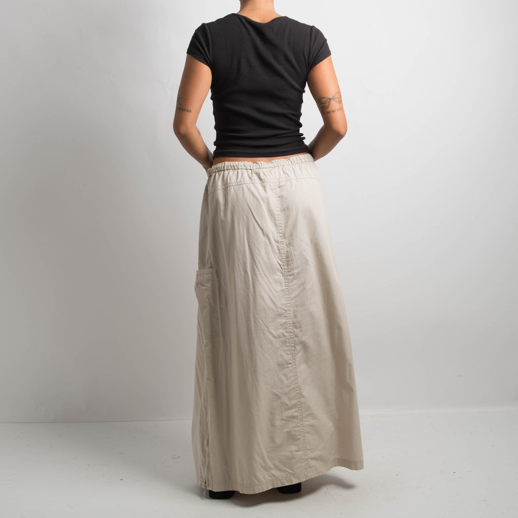 BEIGE PARACHUTE SKIRT