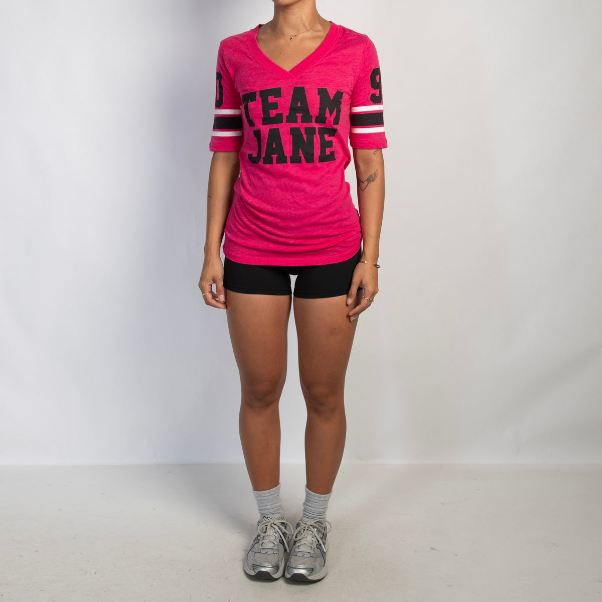 HOT PINK JERSEY TEE