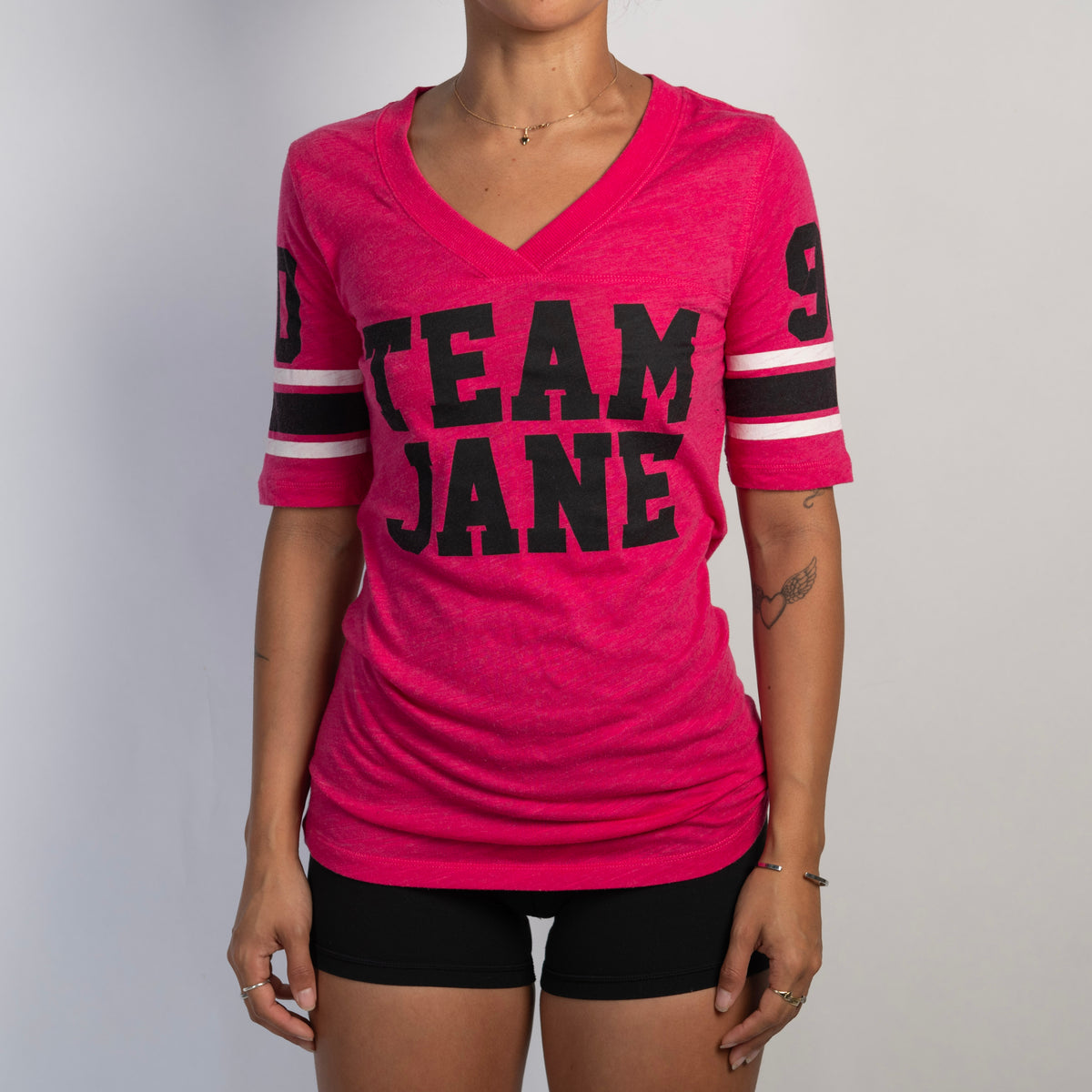 HOT PINK JERSEY TEE
