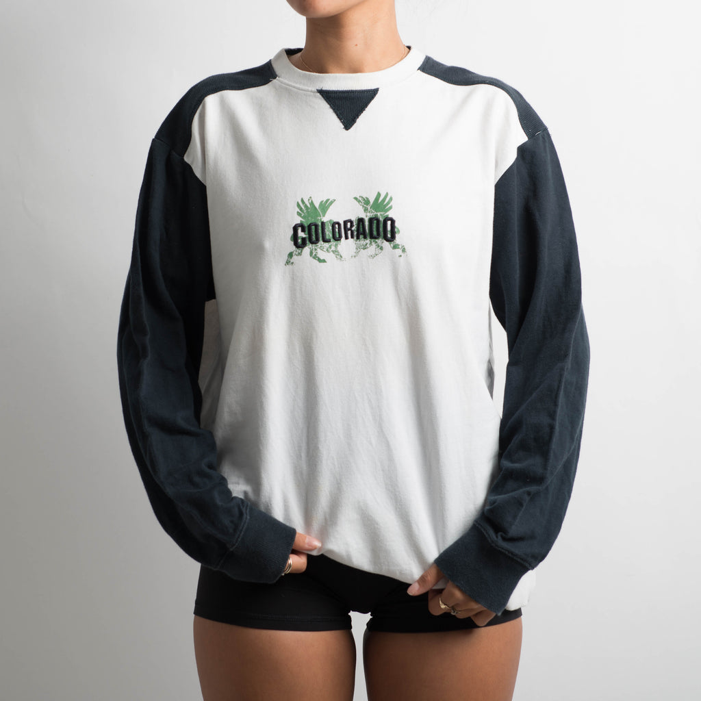 PANEL CREWNECK SWEATSHIRT