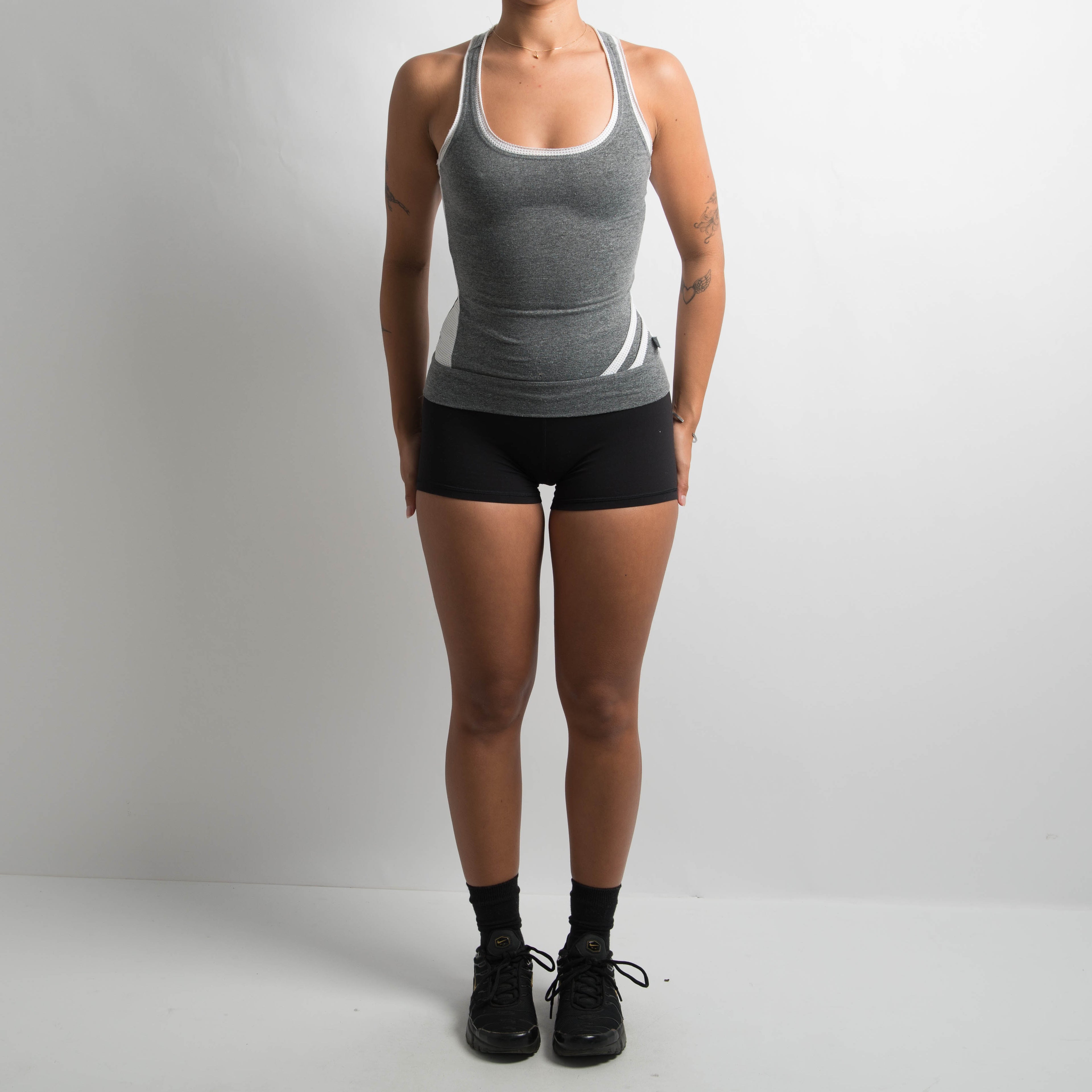 GREY ACTIVE TANK TOP