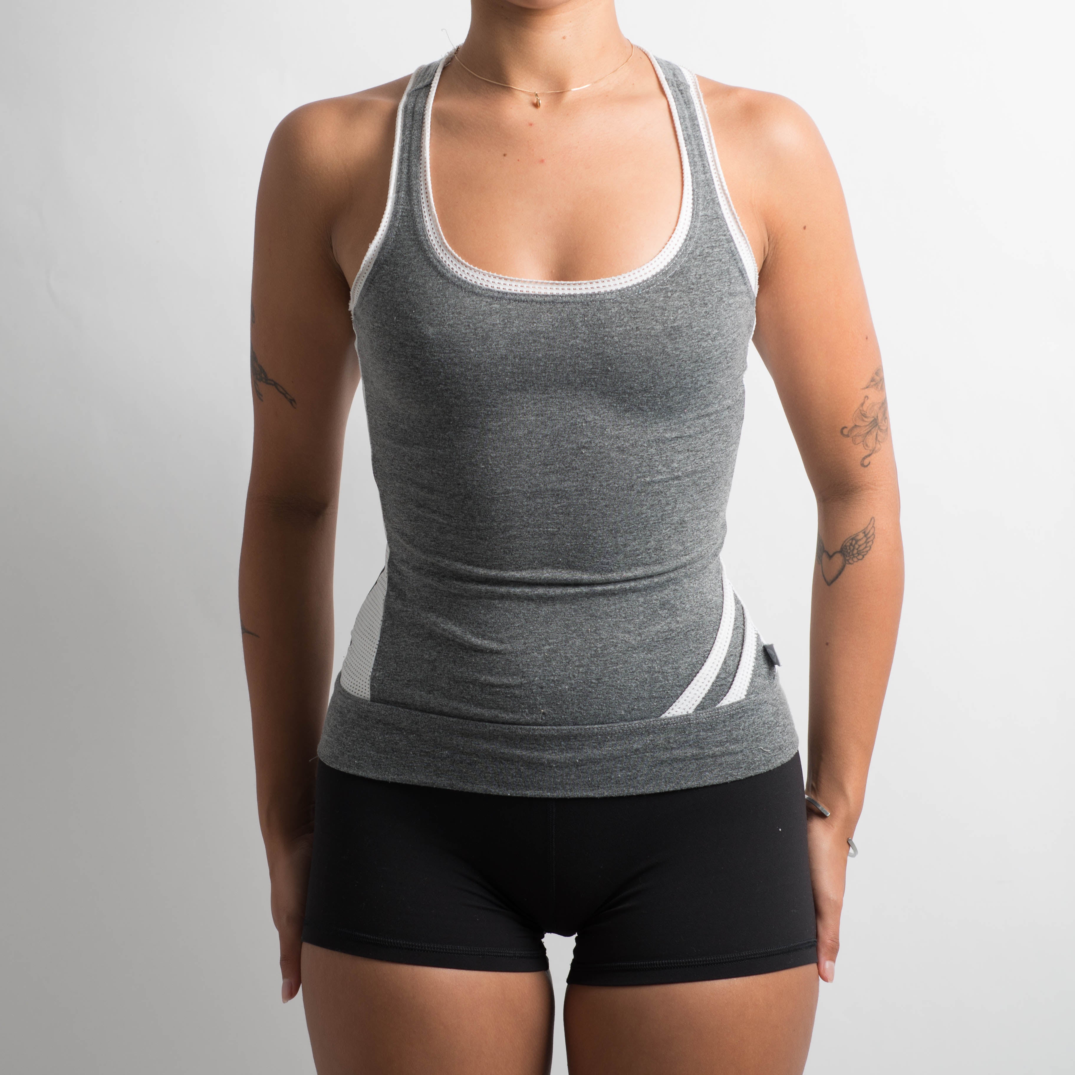GREY ACTIVE TANK TOP