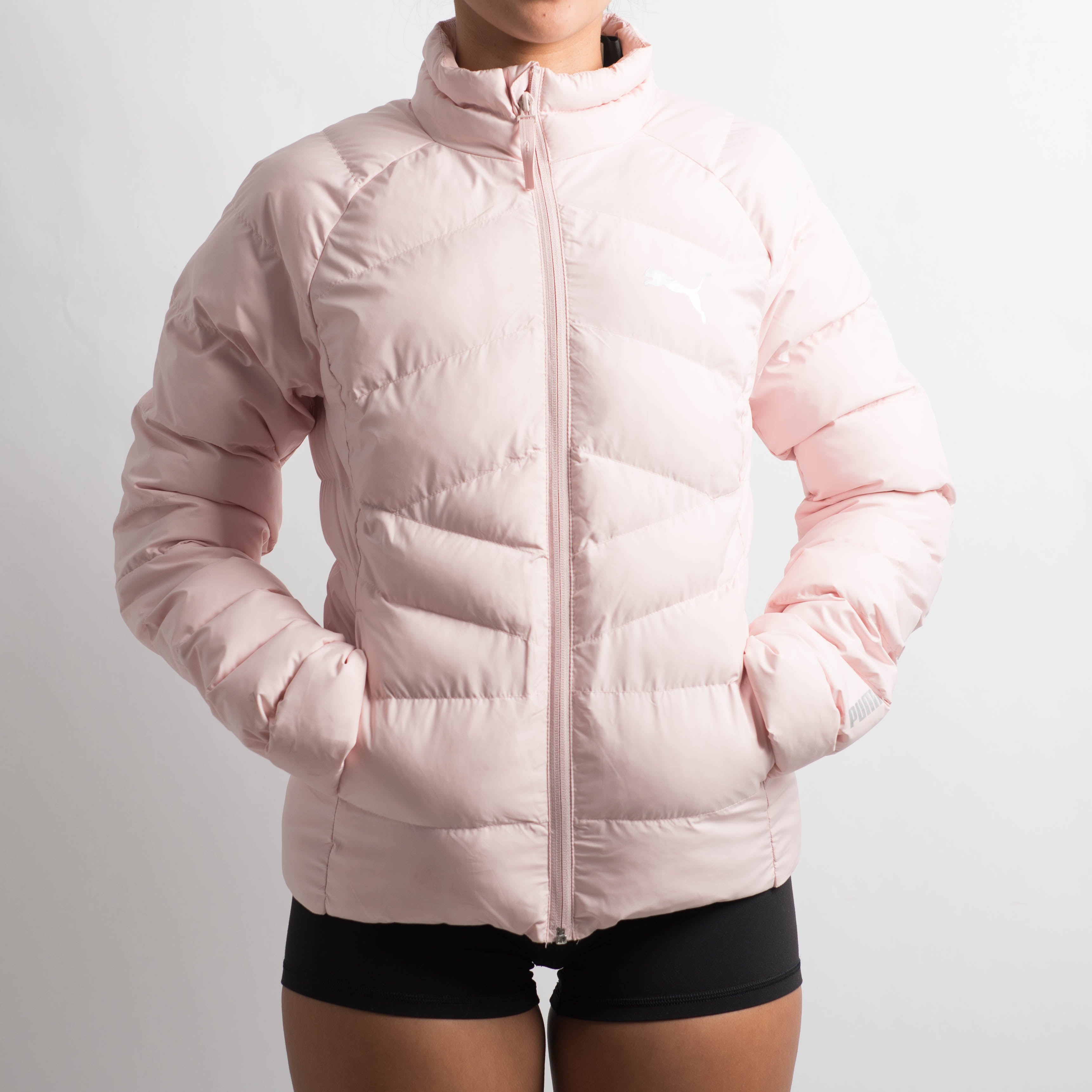 BABY PINK PUFFER JACKET