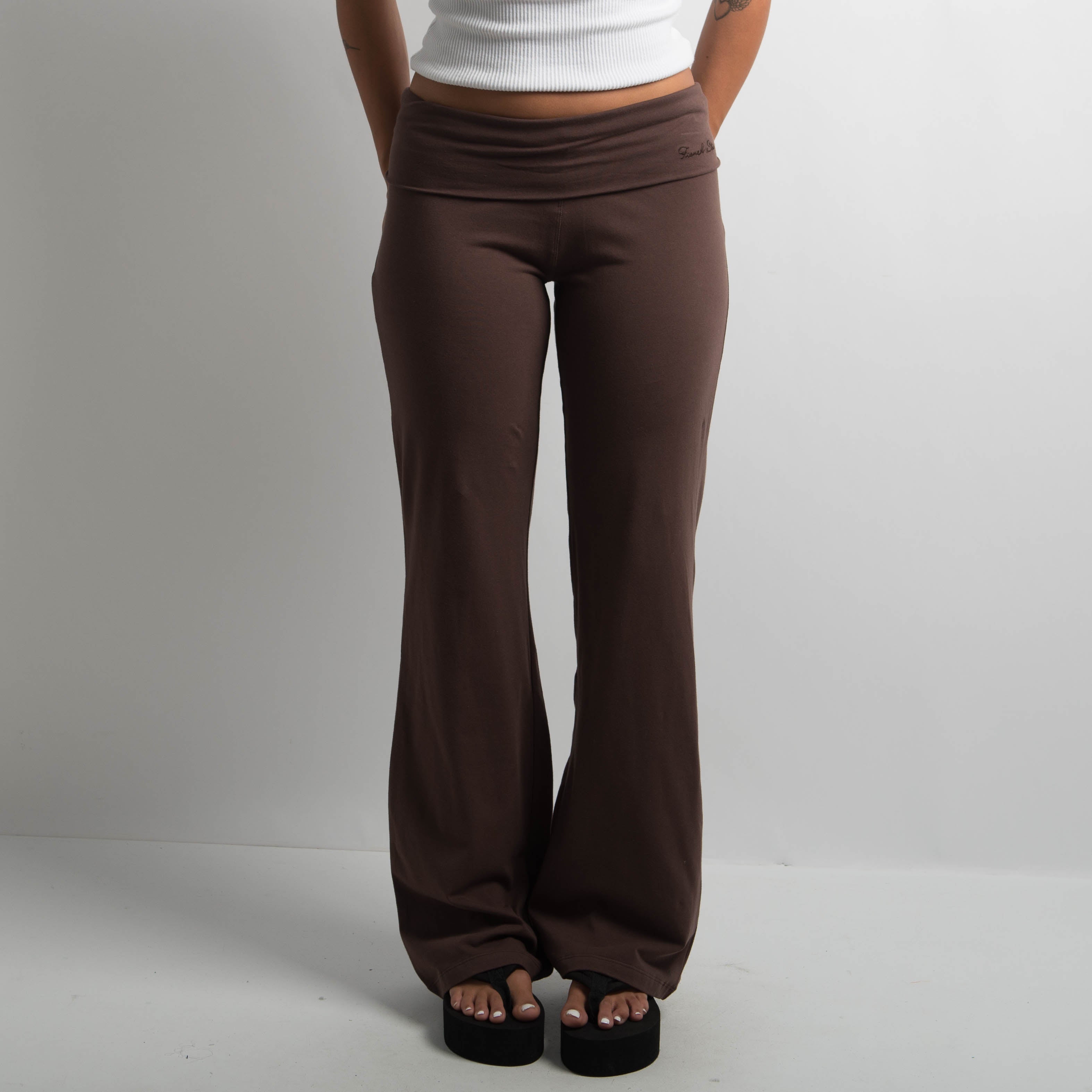 FOLD OVER FLARE LEGGINGS