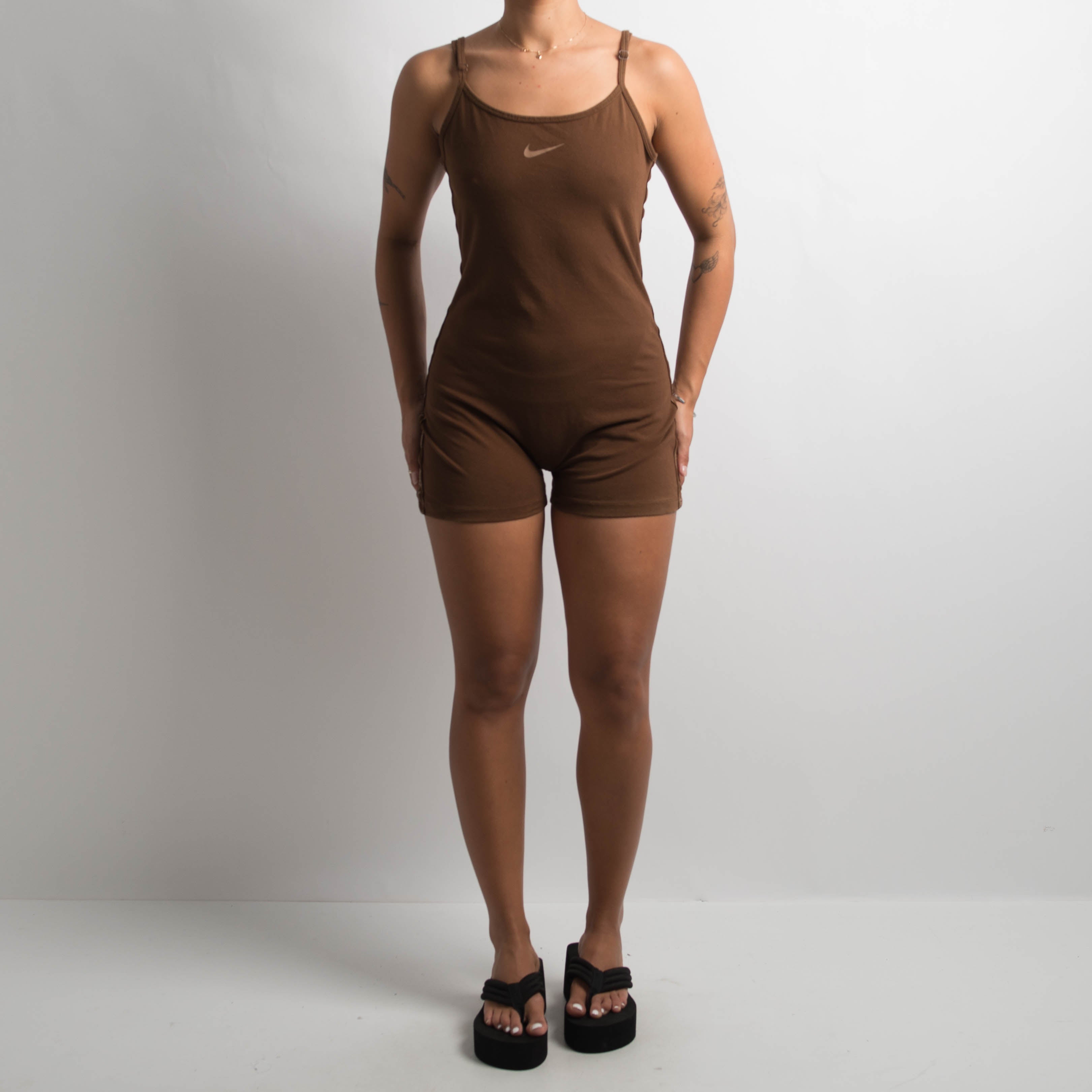 BROWN NIKE ROMPER