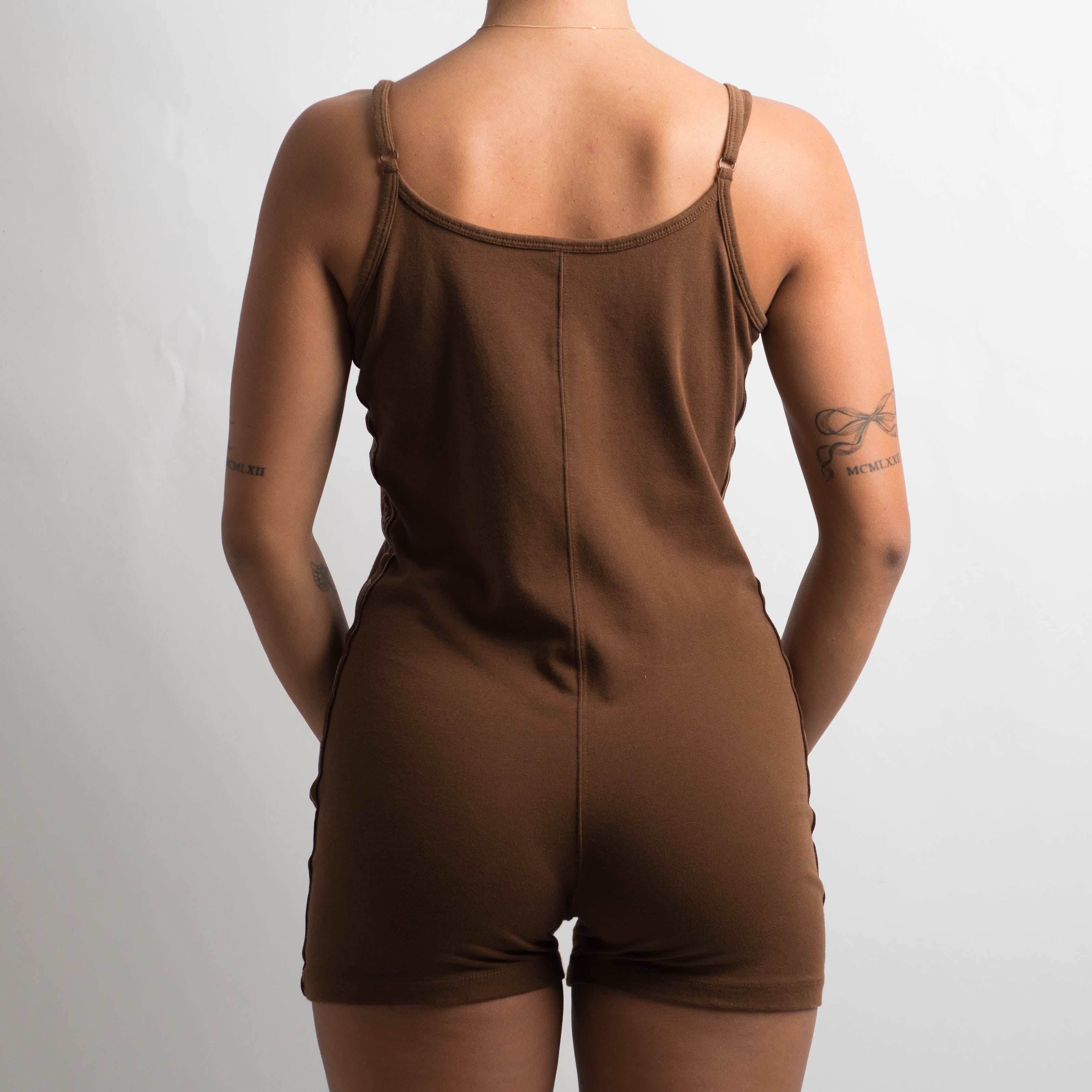 BROWN NIKE ROMPER