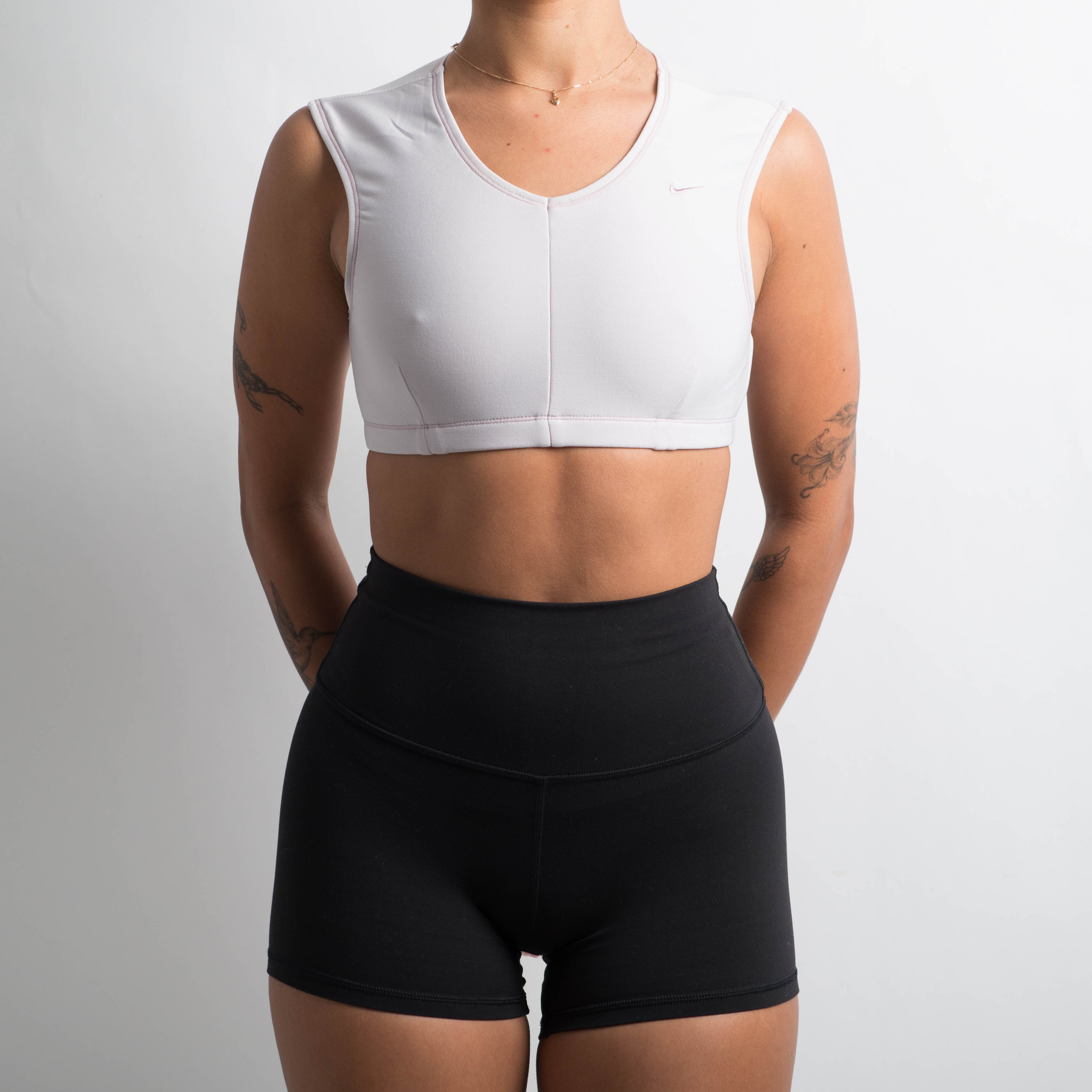 PALE LILAC ACTIVE CROP TOP