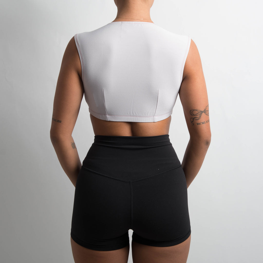 PALE LILAC ACTIVE CROP TOP