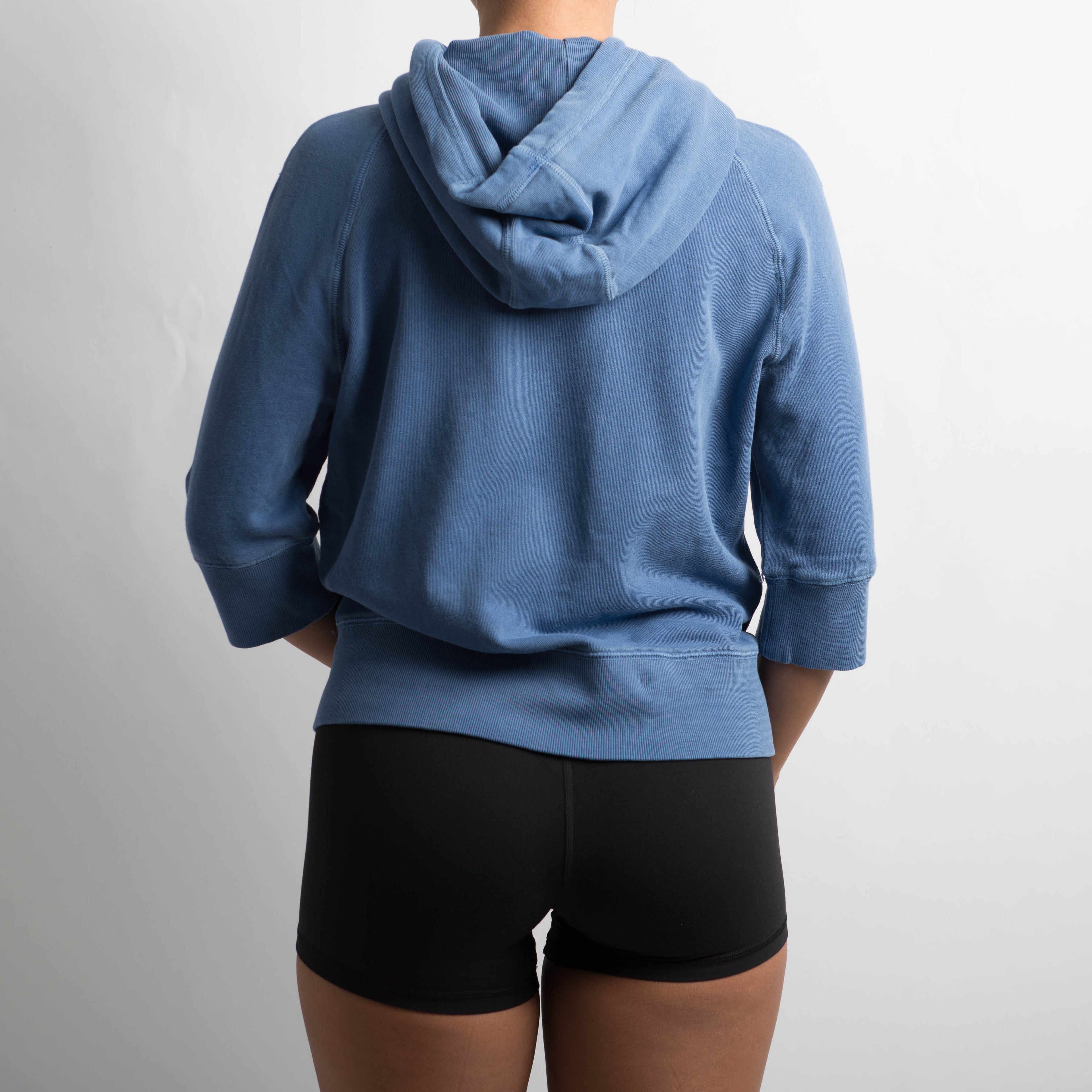 BLUE 1/2 SLEEVE JACKET