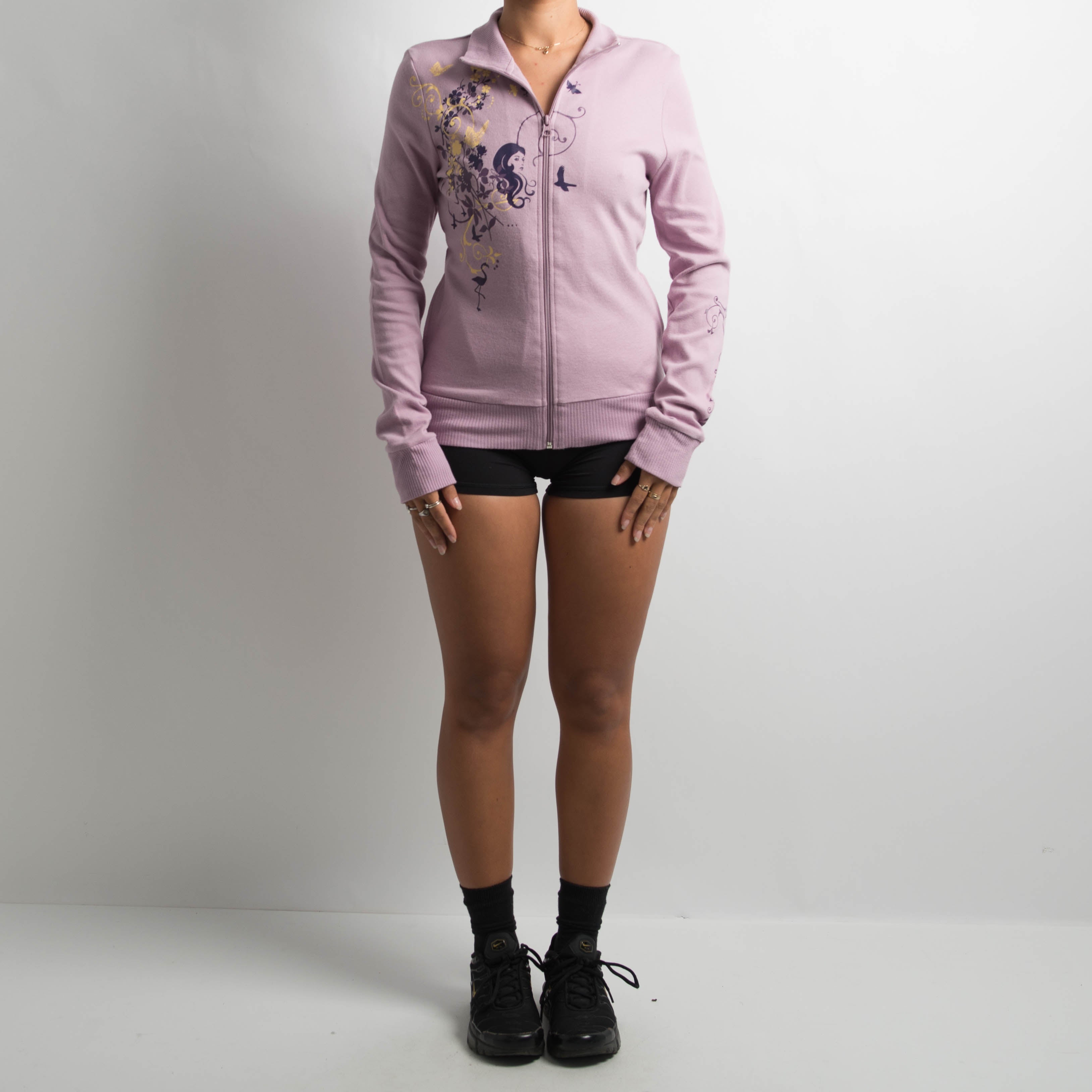 MUSK PINK ZIP JACKET