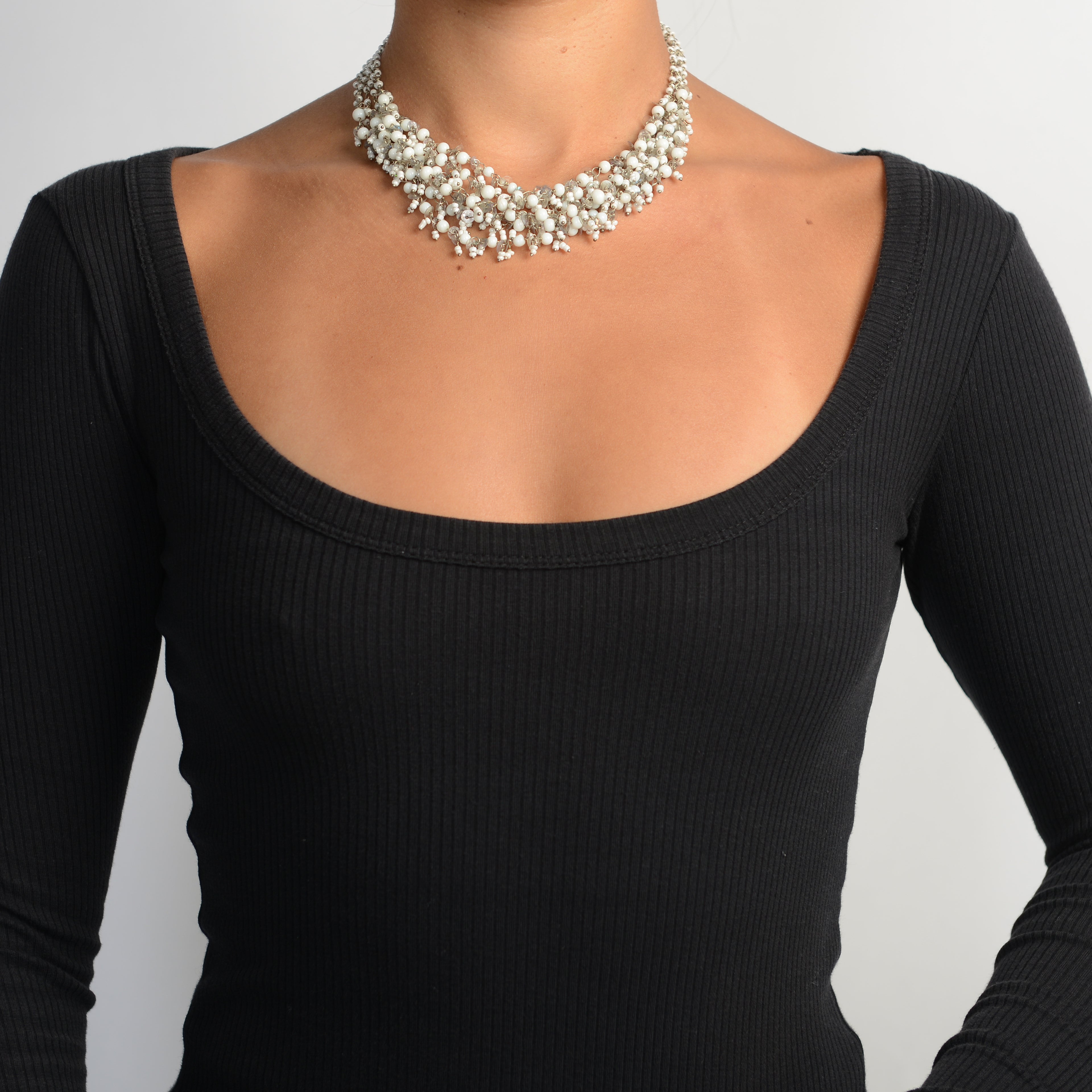 SEQUIN LAYERED NECKLACE