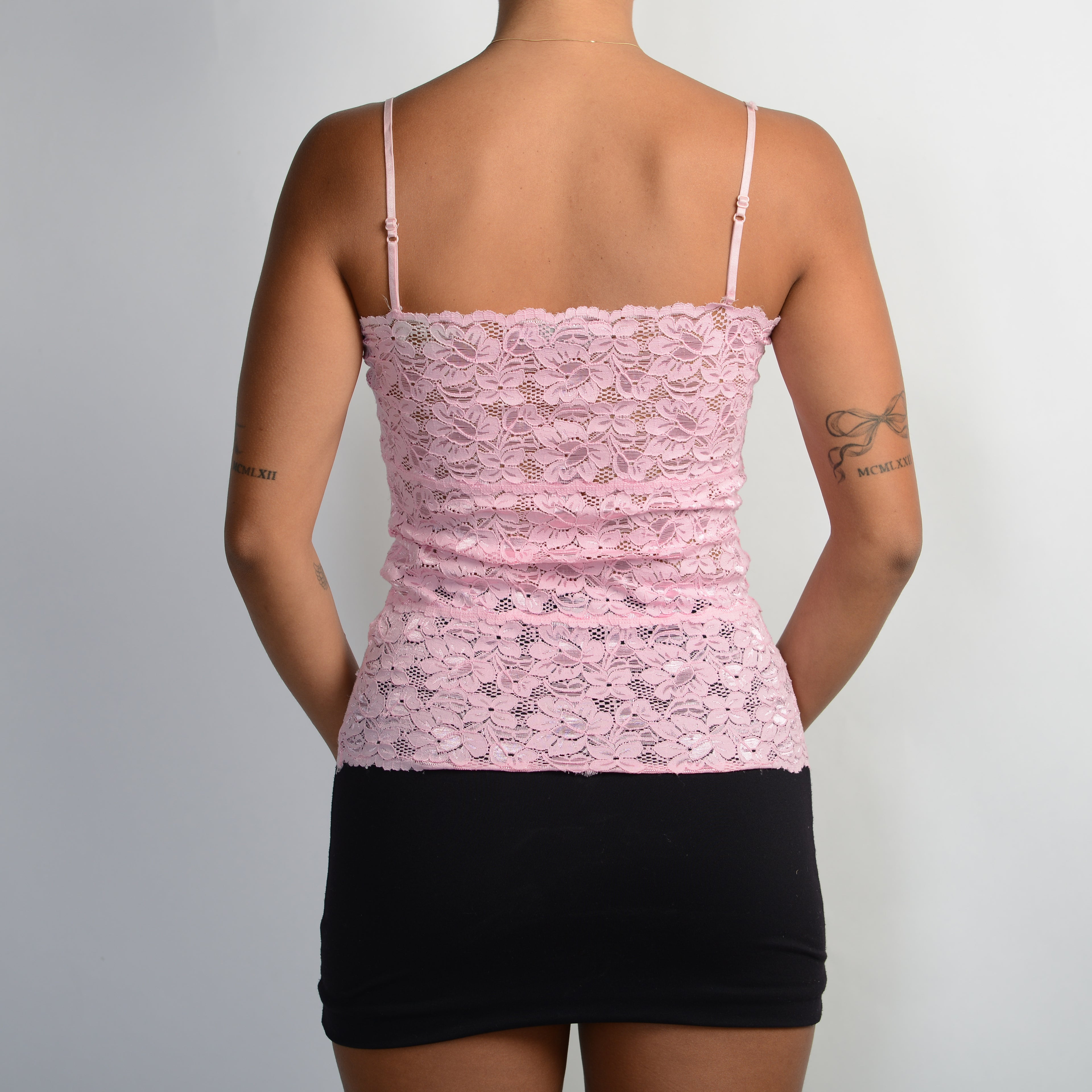 PINK LACE CAMISOLE