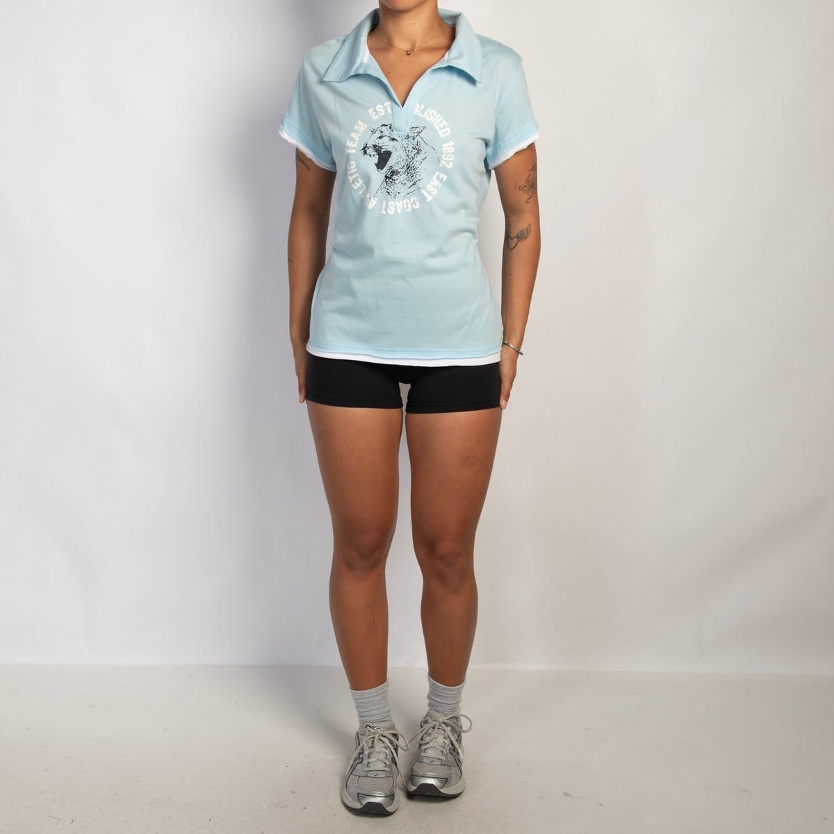BLUE POLO SHIRT