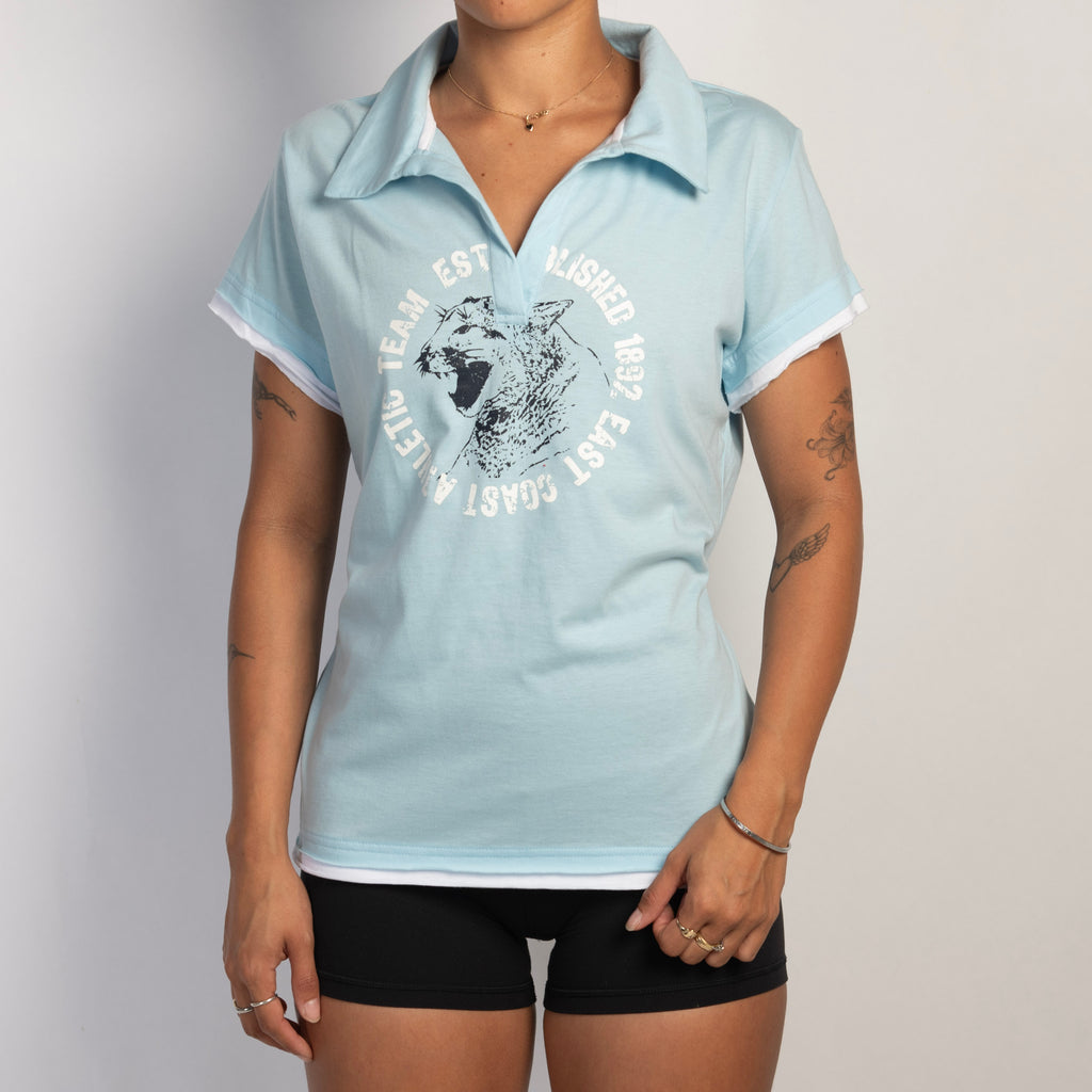 BLUE POLO SHIRT