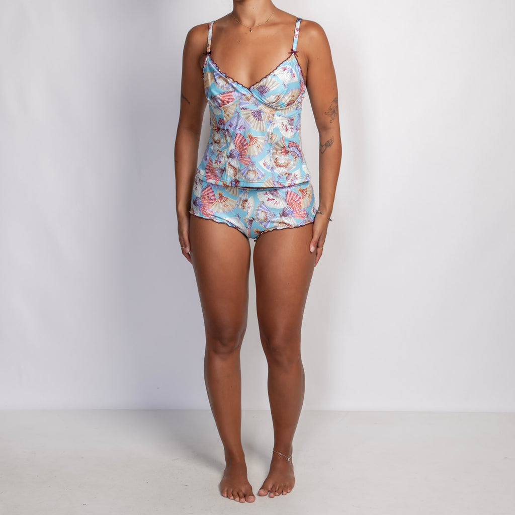 PATTERN CAMISOLE SET