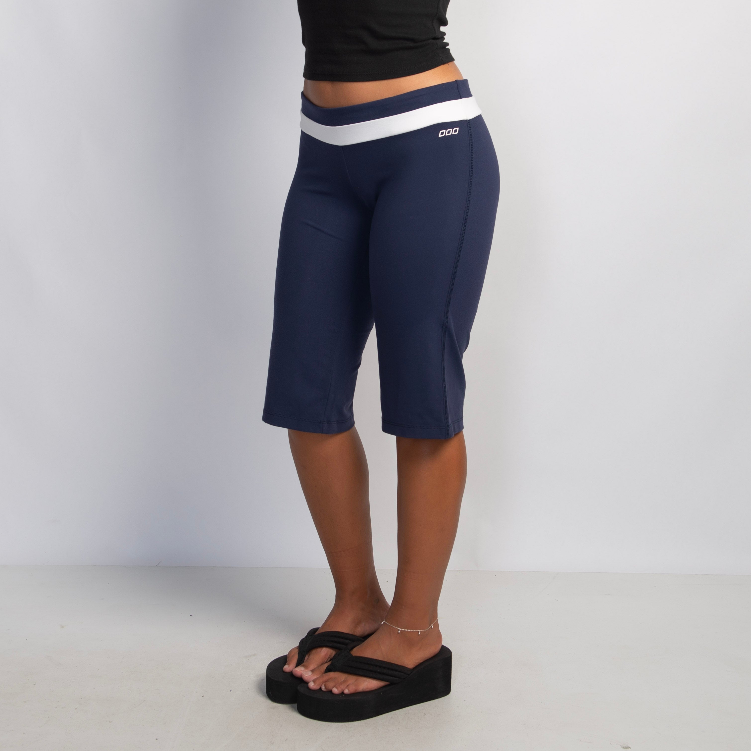 NAVY KNEE LENGTH TIGHTS