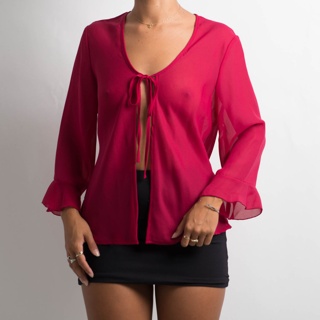 SHEER PINK TOP