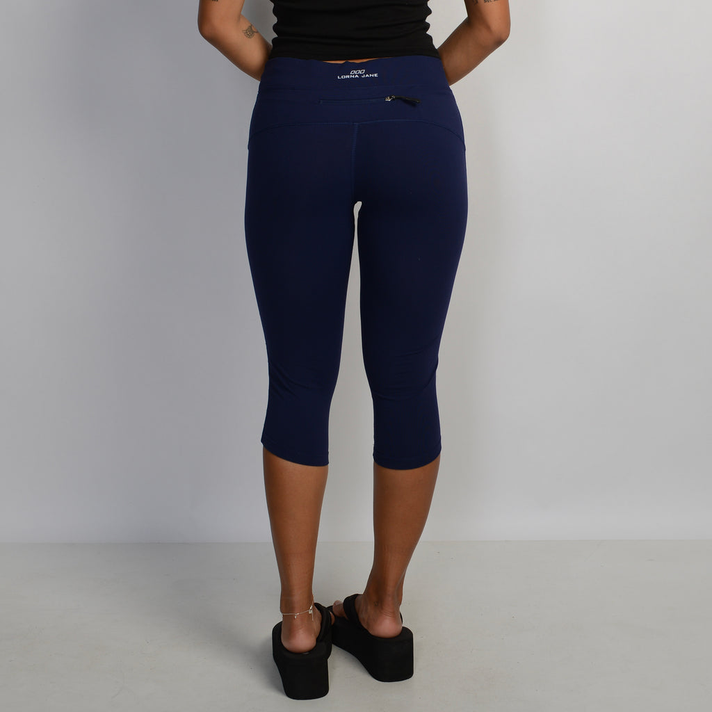 NAVY CAPRI TIGHTS