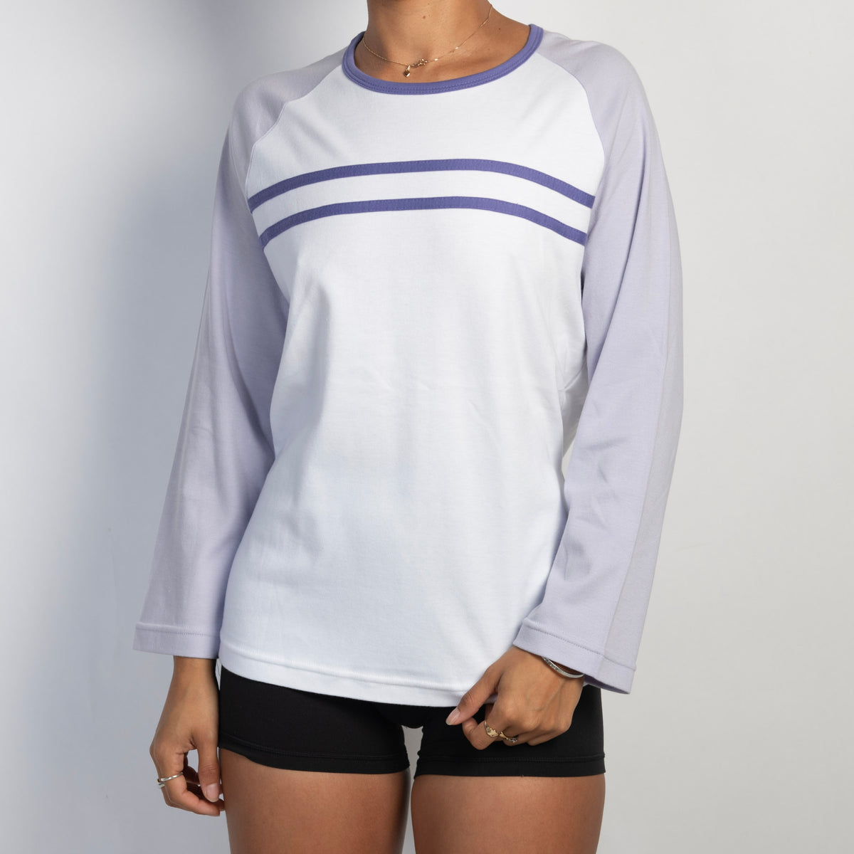 PURPLE RAGLAN TOP