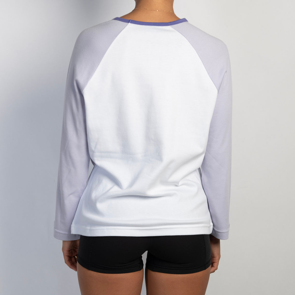 PURPLE RAGLAN TOP