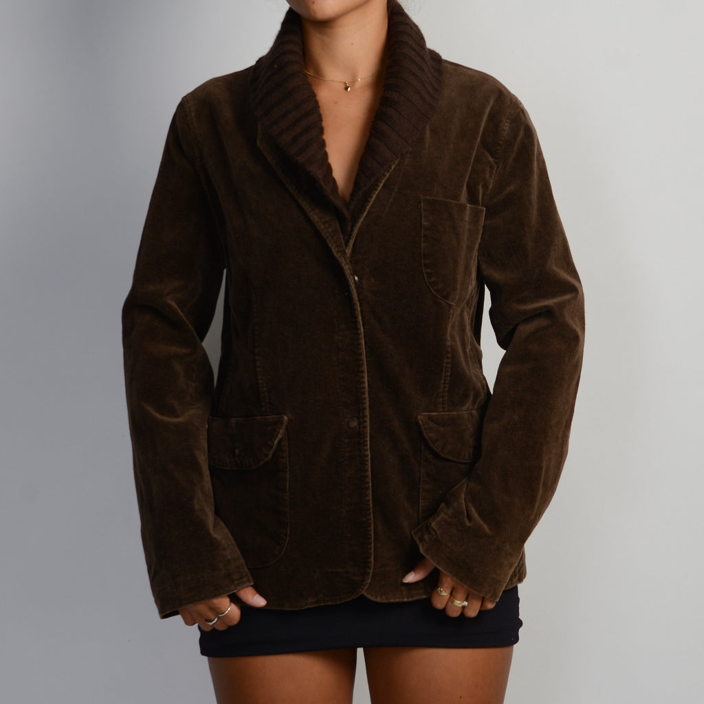 BROWN CORDUROY JACKET