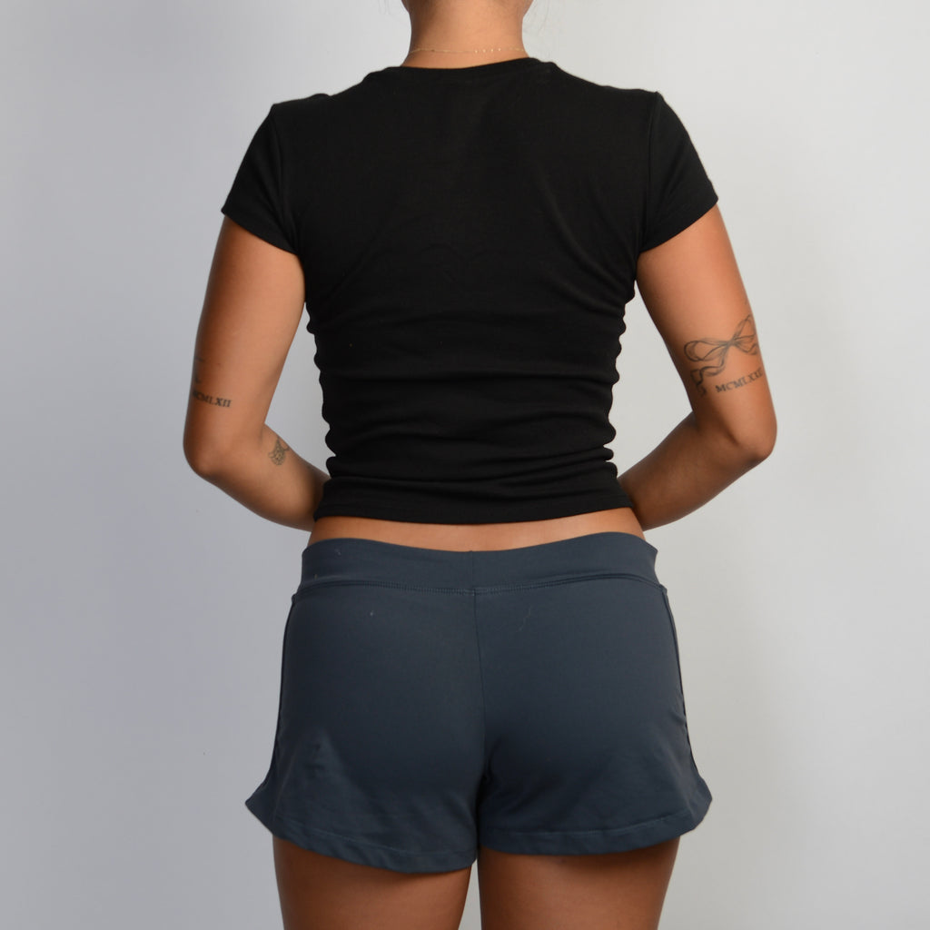 STEEL BLUE KICK SHORTS