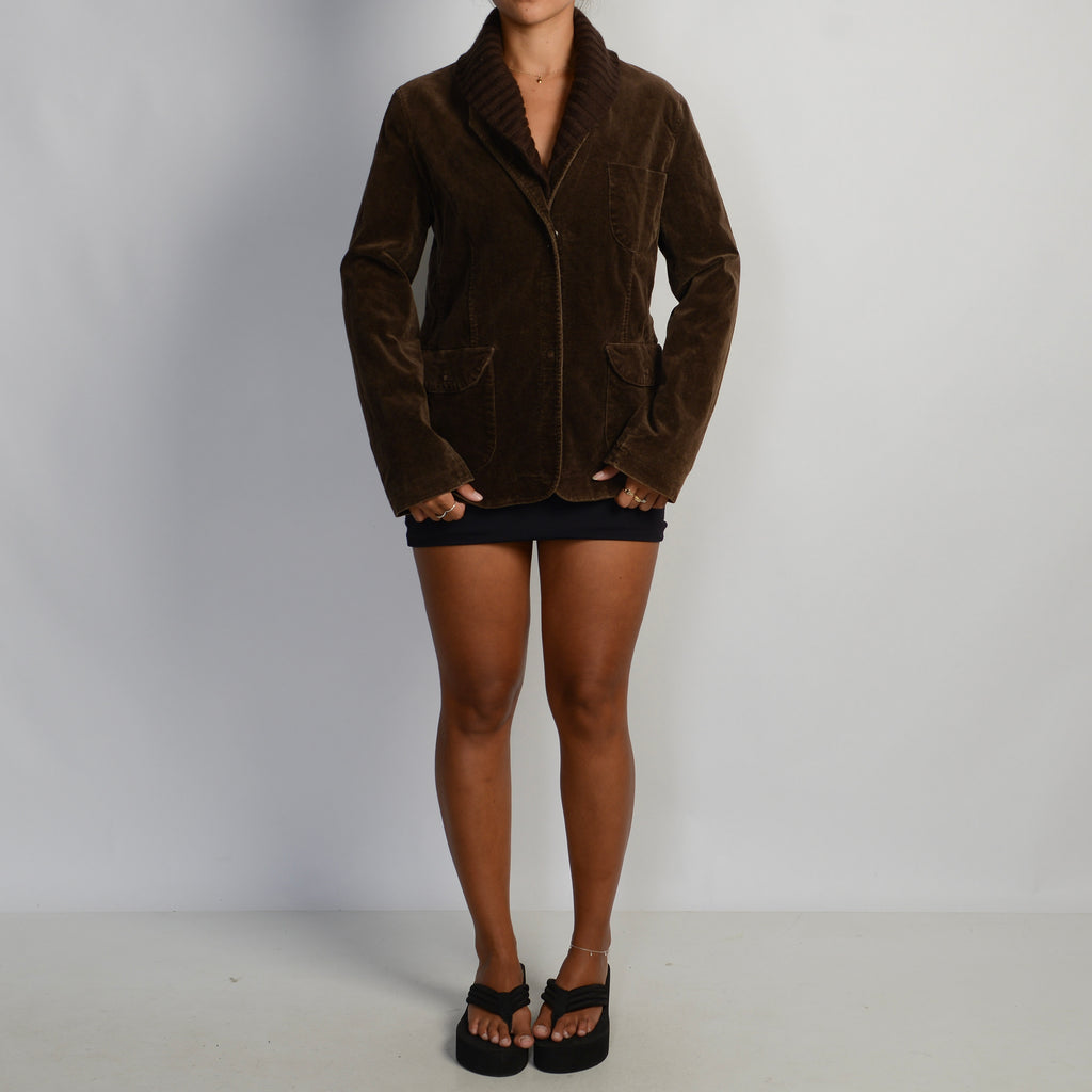 BROWN CORDUROY JACKET