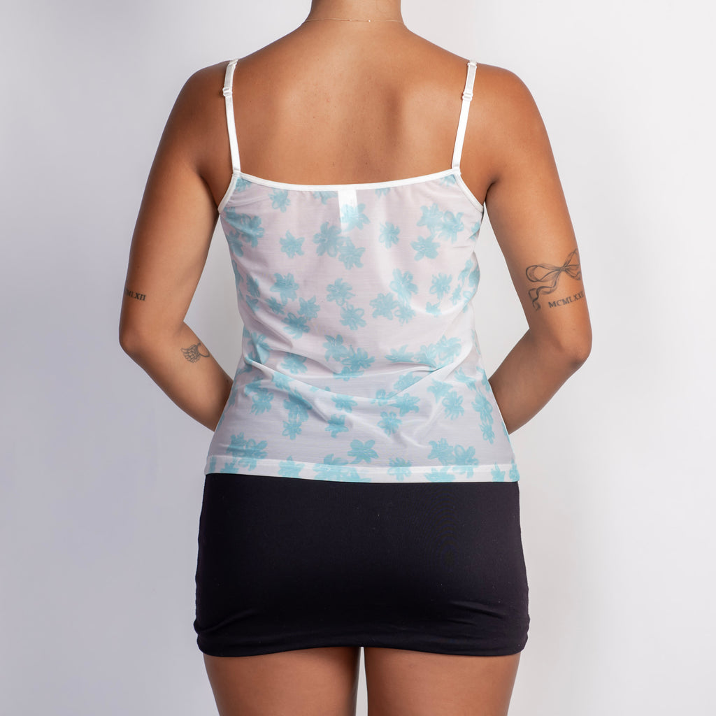SHEER MESH CAMISOLE