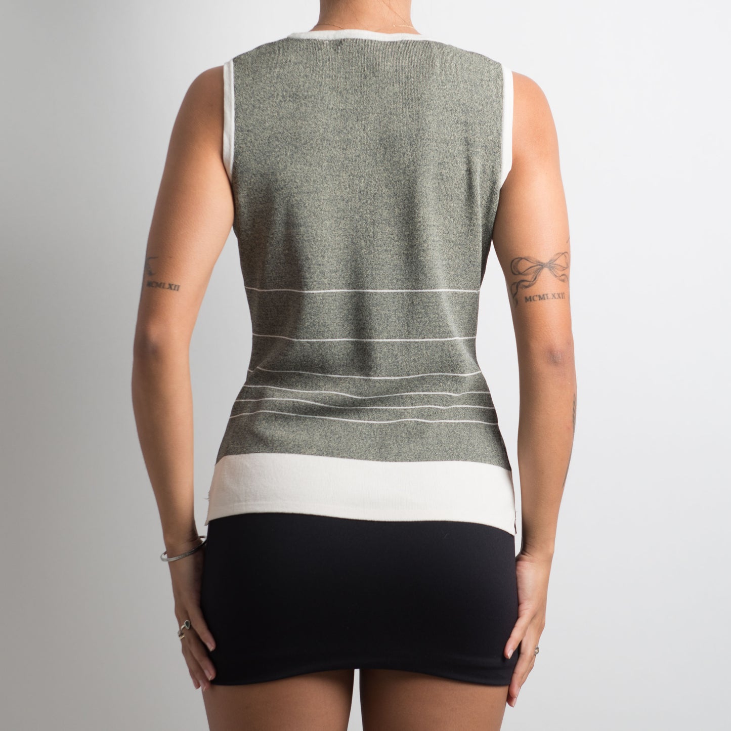 GREY MARLE TOP