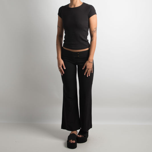 PANTALON BOOTCUT NOIR