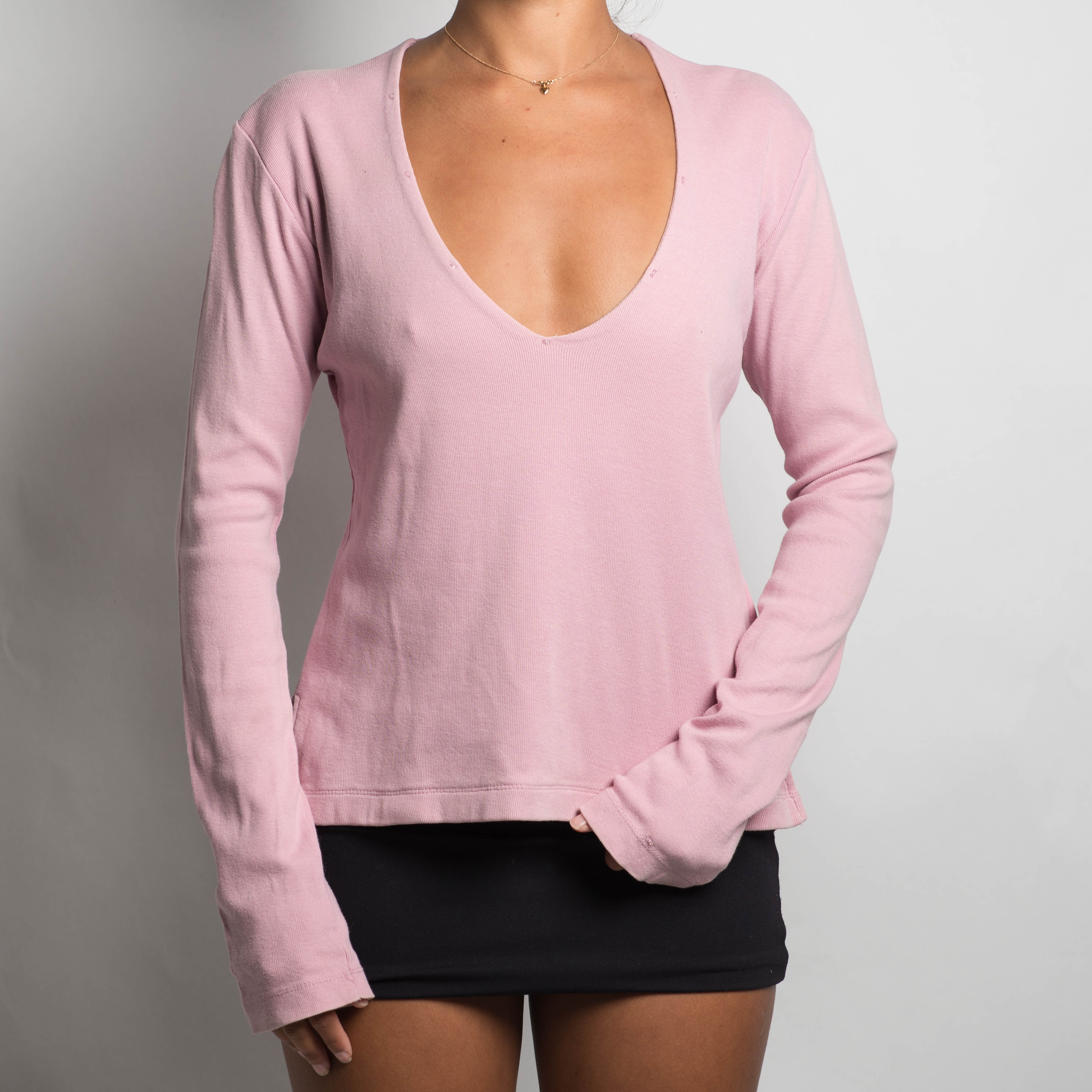 PINK LONG SLEEVE TOP