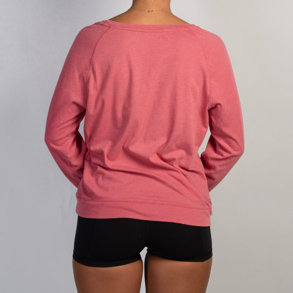 PINK COTTON GRAPHIC TOP